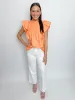 Bria Pintuck Pleat Top Blouse sold by Mimosa