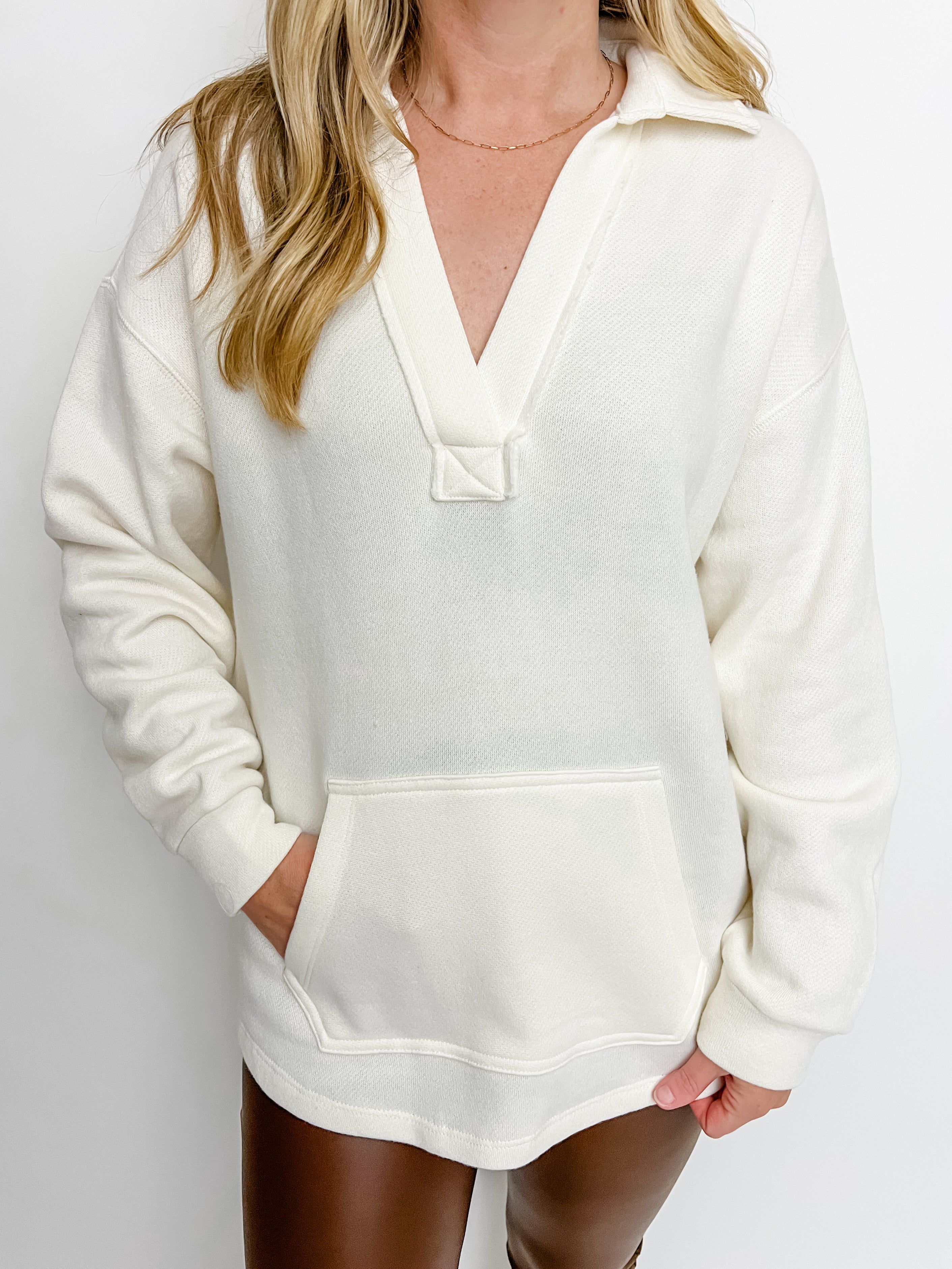 ZS Good Sport Fleece Sweatshirt sold by Mimosa product image thumbnail 2