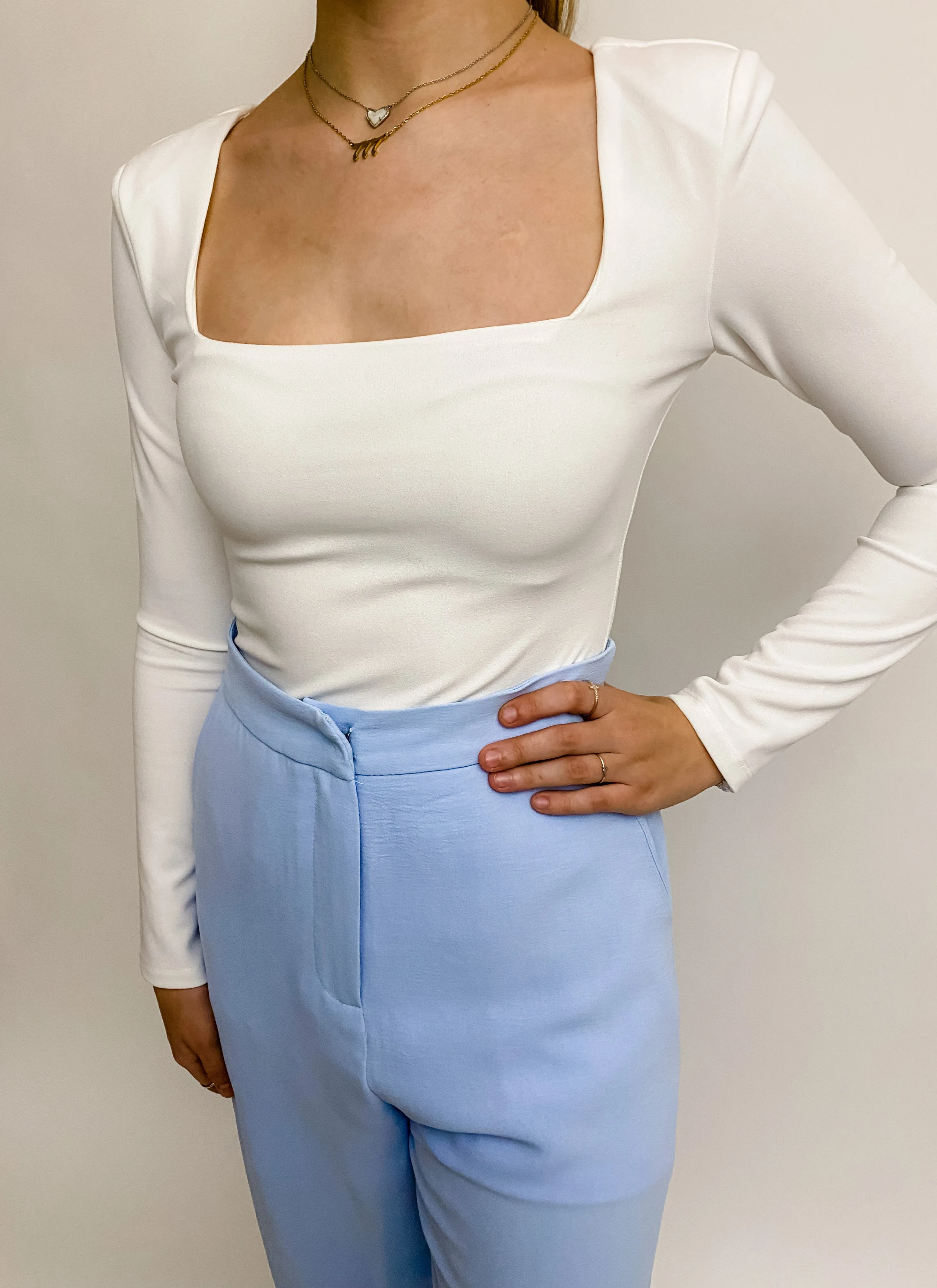 Essential Square Neck Bodysuit sold by Mimosa product image thumbnail 3