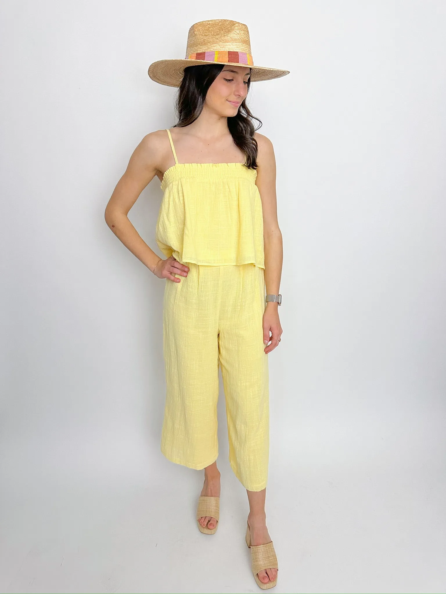 Bird Song Smocked Tank sold by Mimosa product image thumbnail 2