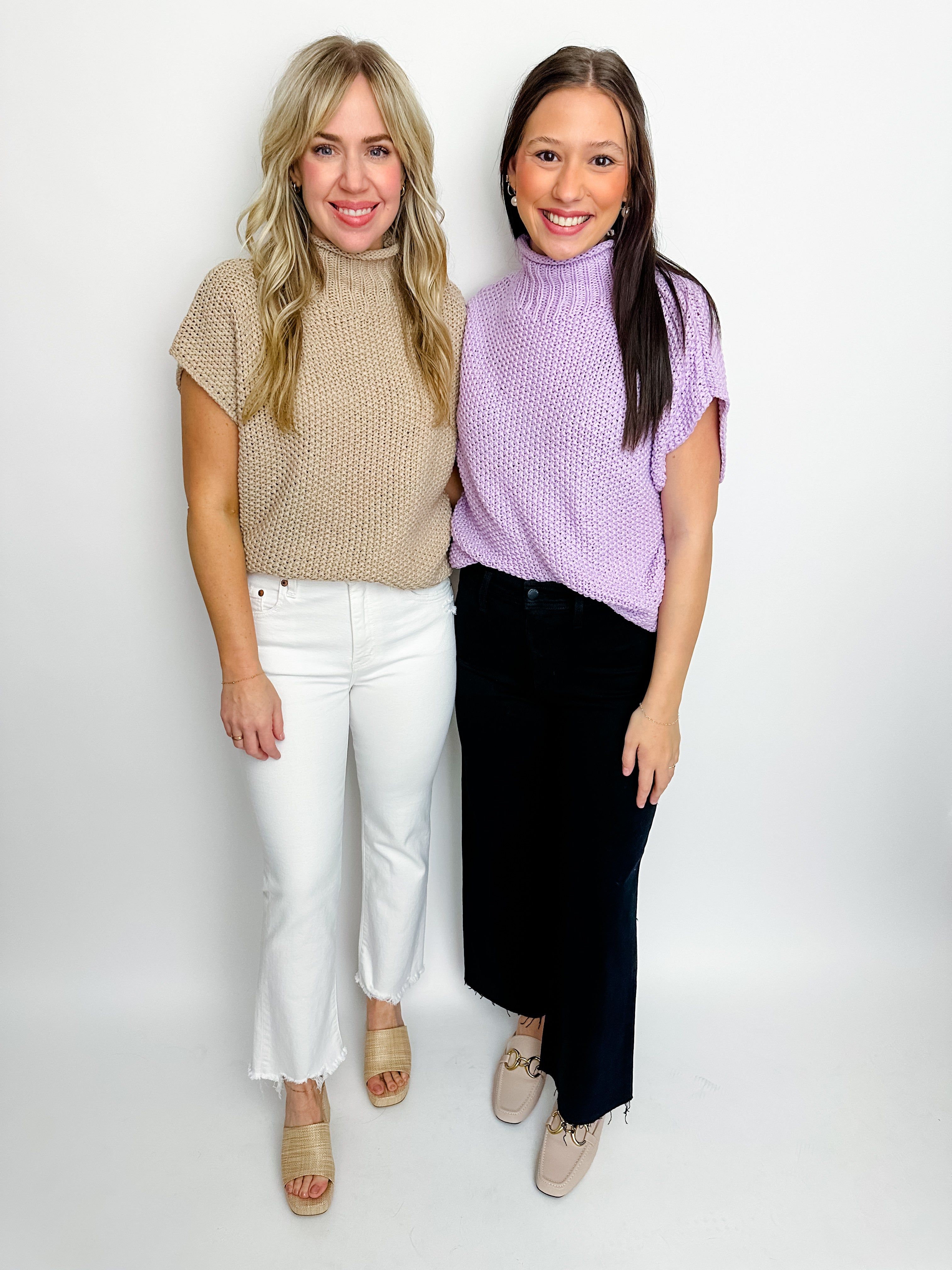 Dara Drop Shoulder Sweater Top sold by Mimosa