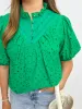 Eloise Eyelet Blouse sold by Mimosa