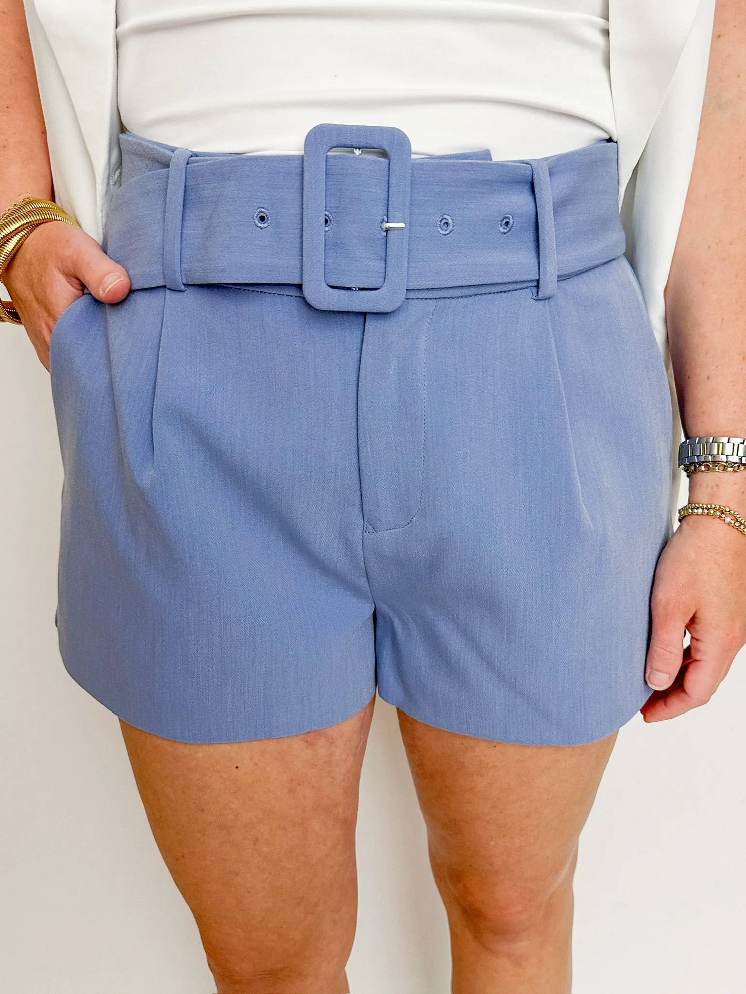 Belted Mini Short sold by Mimosa product image thumbnail 2