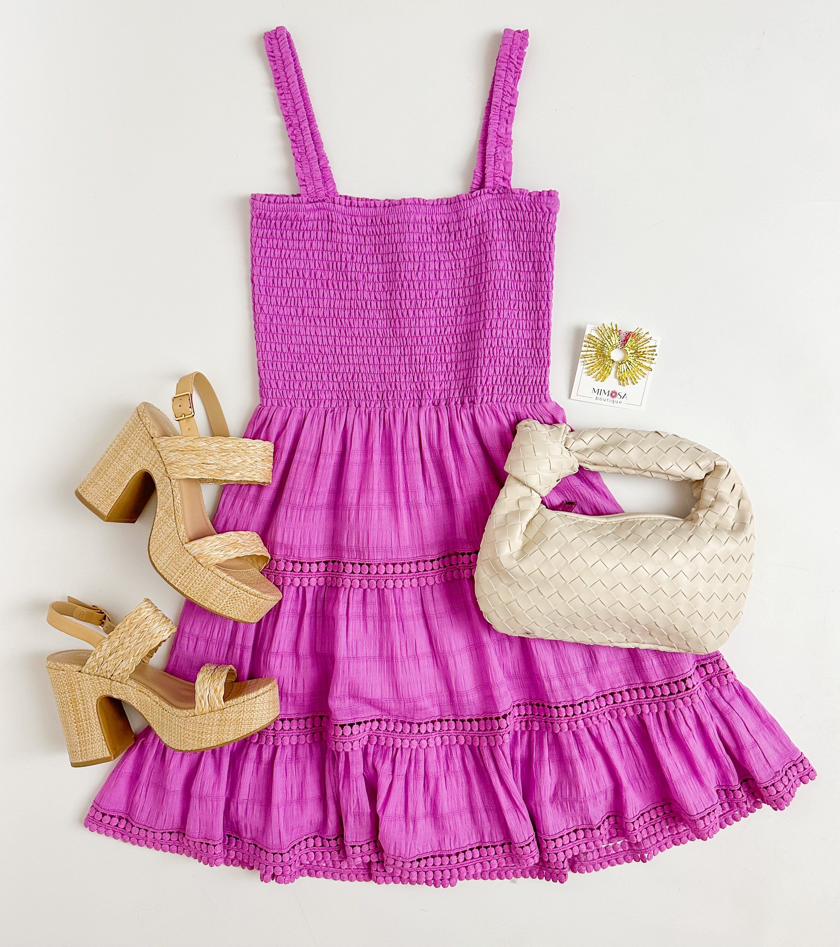 Kahina Mini Dress sold by Mimosa