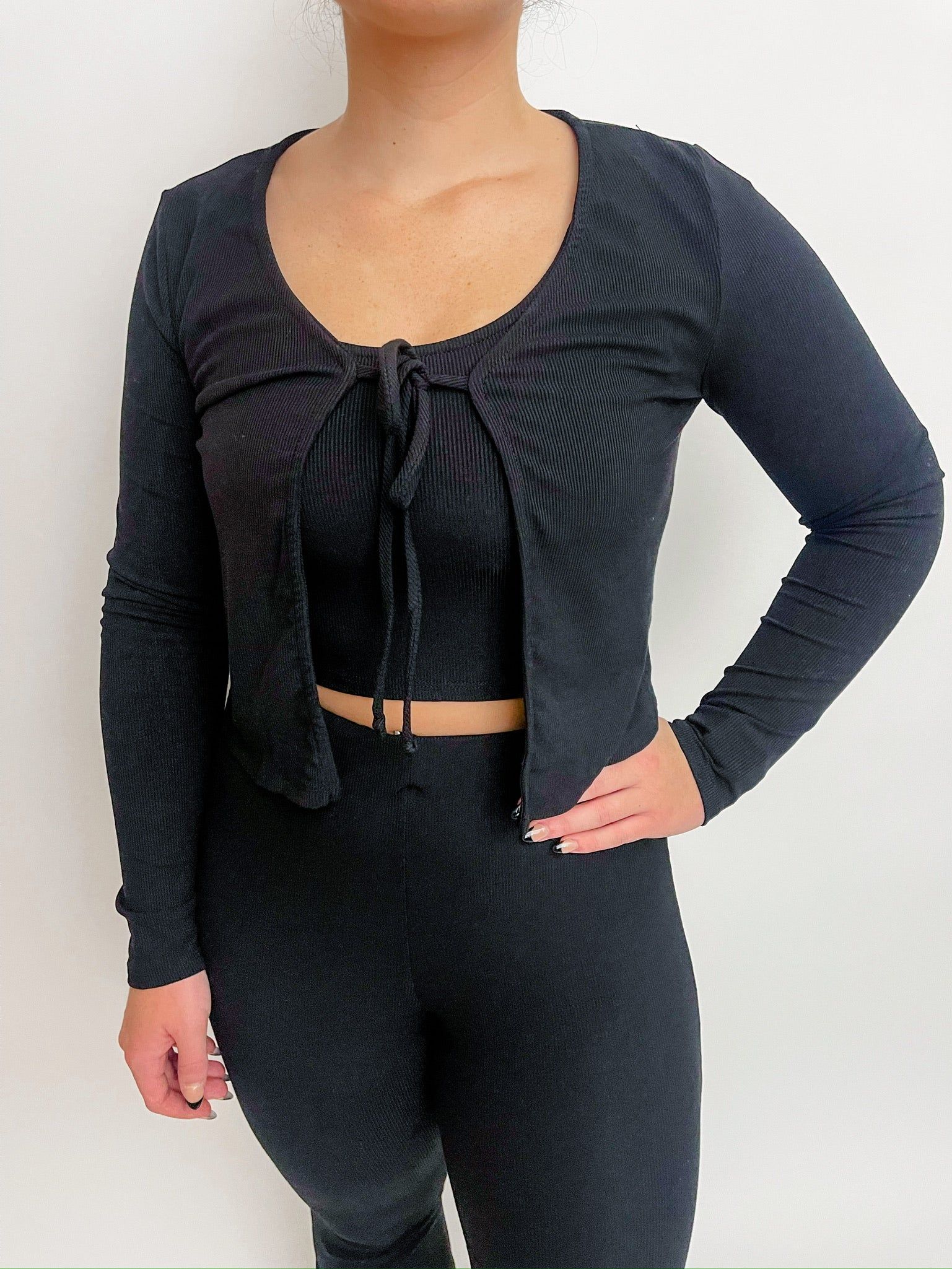 Mia Cardigan Top Set sold by Mimosa