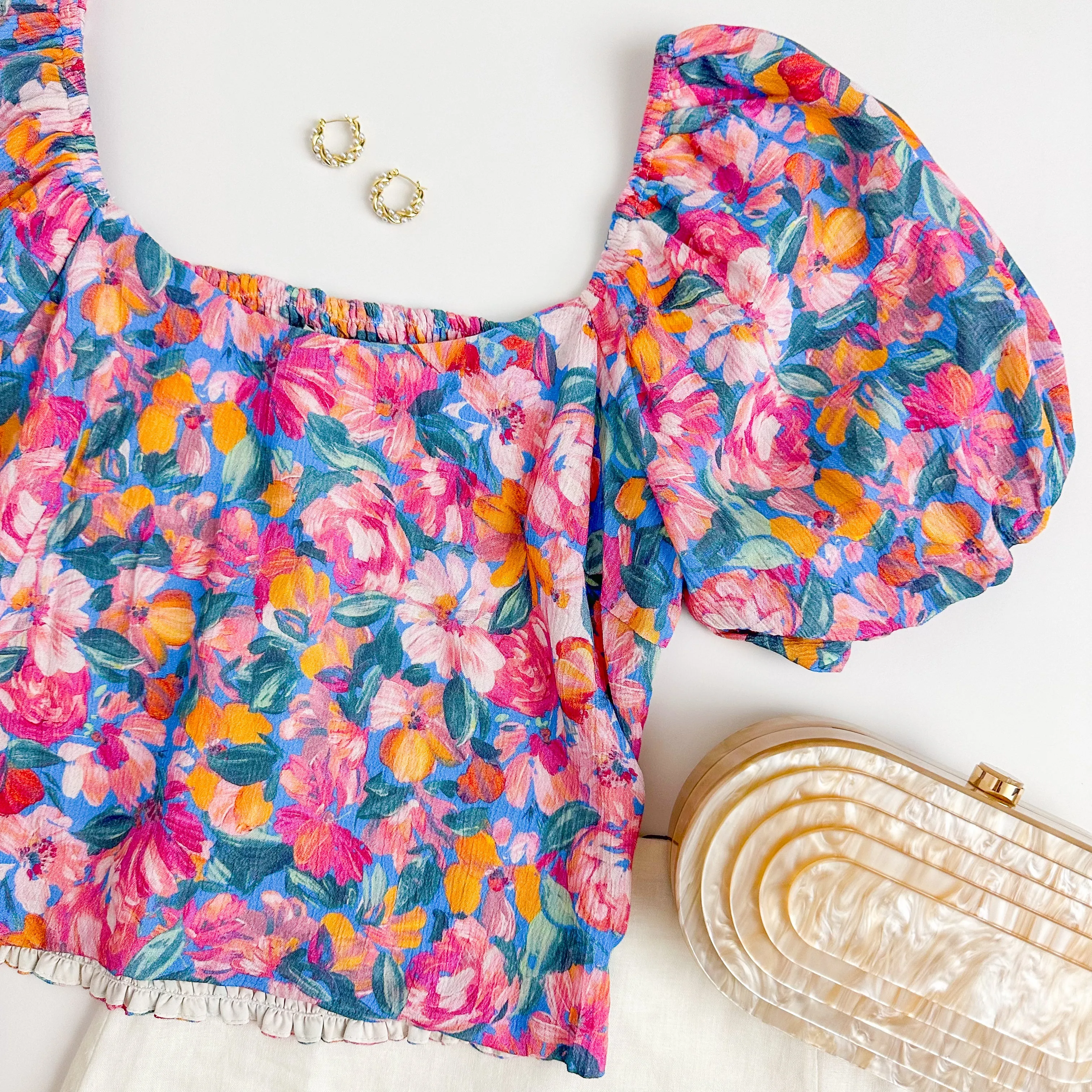 Lei Balloon Sleeve Top sold by Mimosa product image thumbnail 2