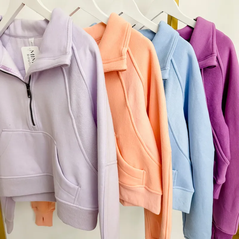 Power Move Funnel Neck Pullover sold by Mimosa