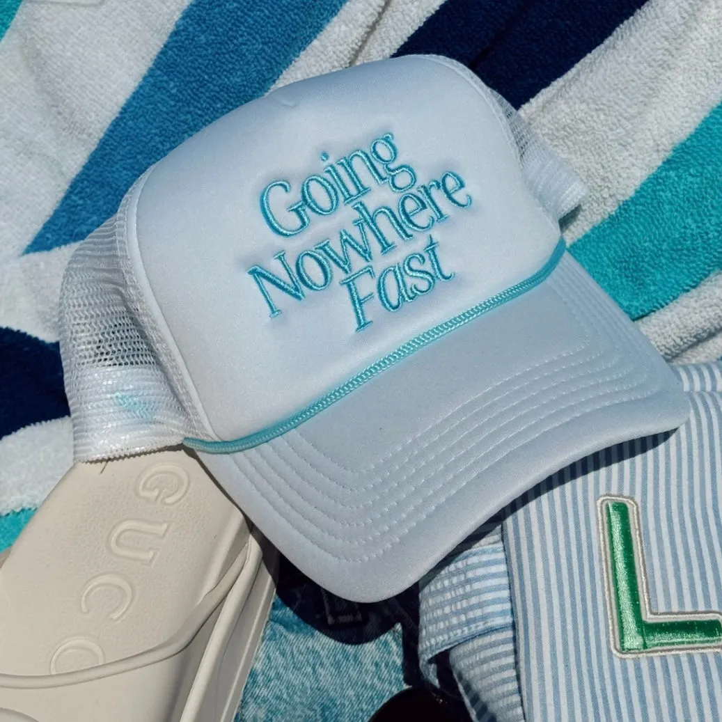 Going Nowhere Fast Trucker Hat sold by Mimosa product image thumbnail 2
