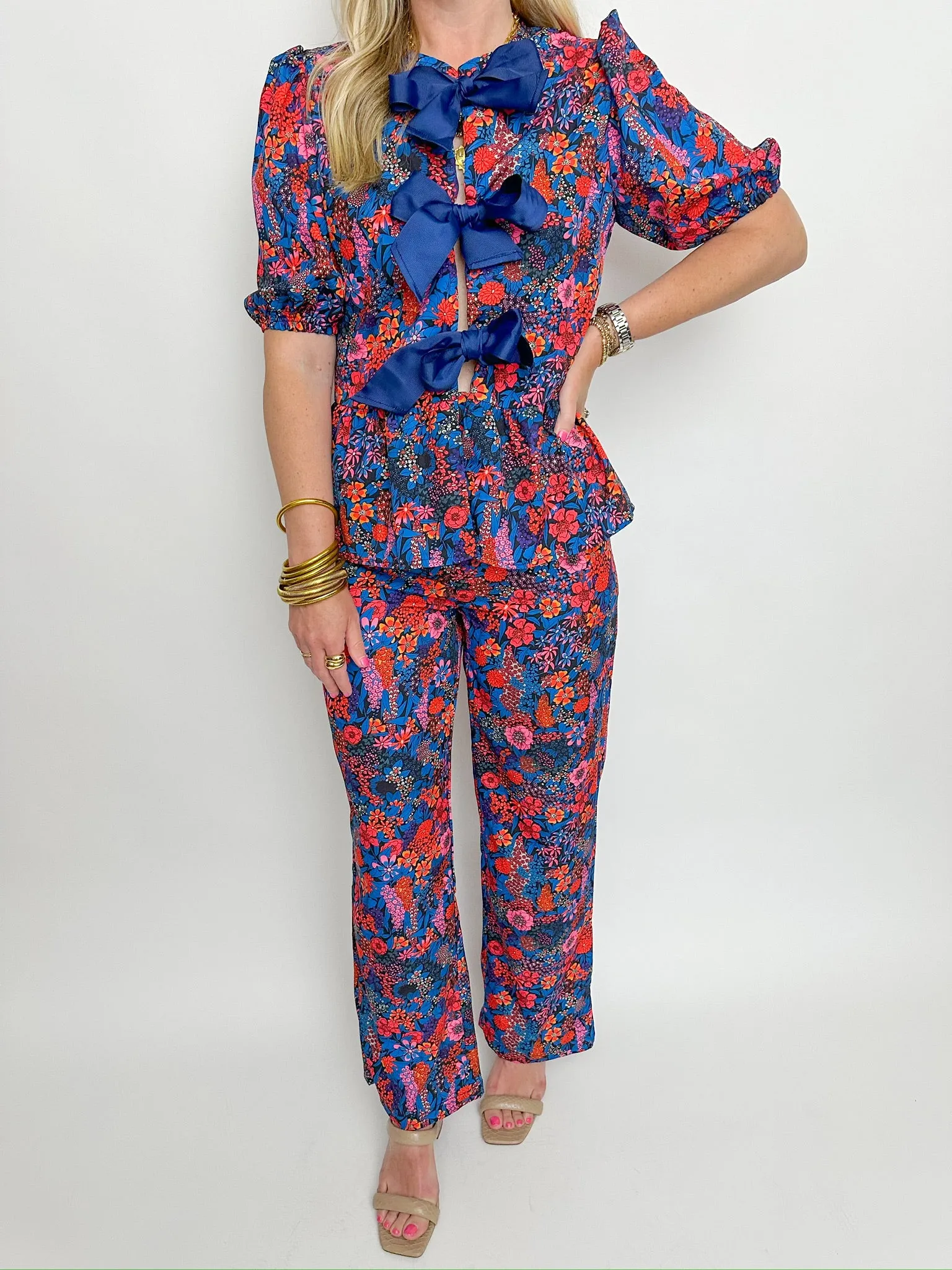 Midnight Meadows Pant Set sold by Mimosa product image thumbnail 2