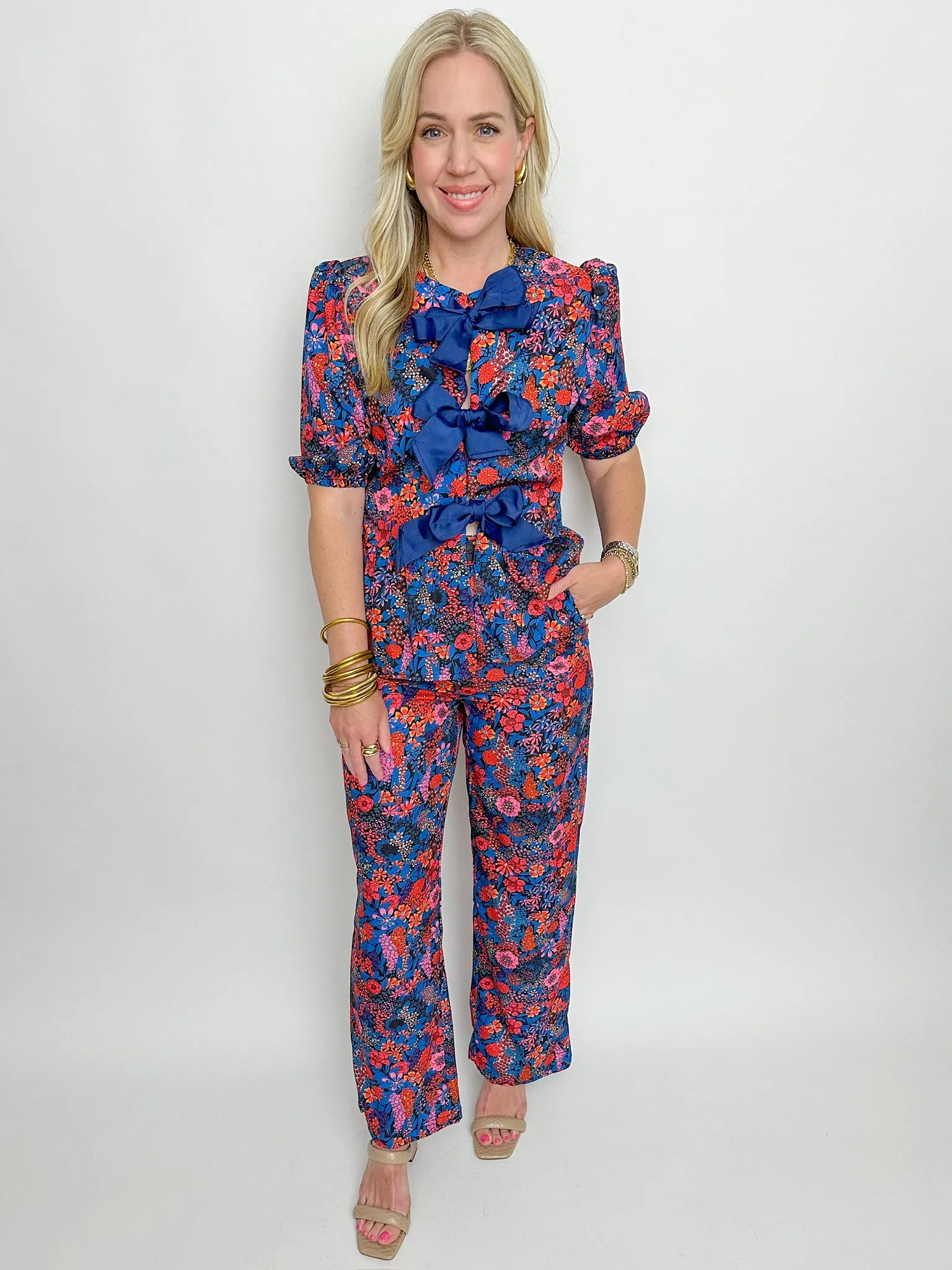 Midnight Meadows Pant Set sold by Mimosa