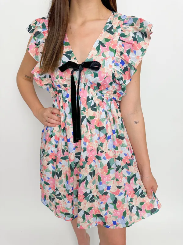 Darling Floral Mini Dress sold by Mimosa