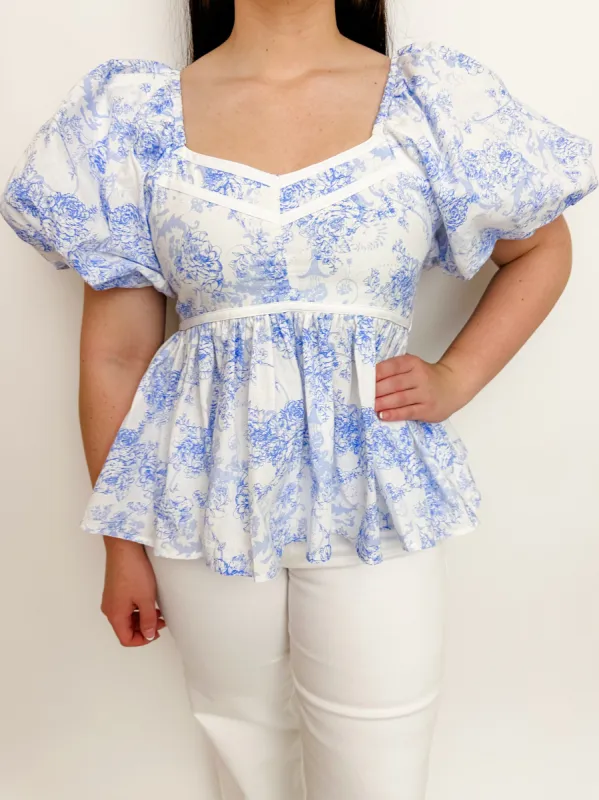 Enchanted Garden Blouse sold by Mimosa
