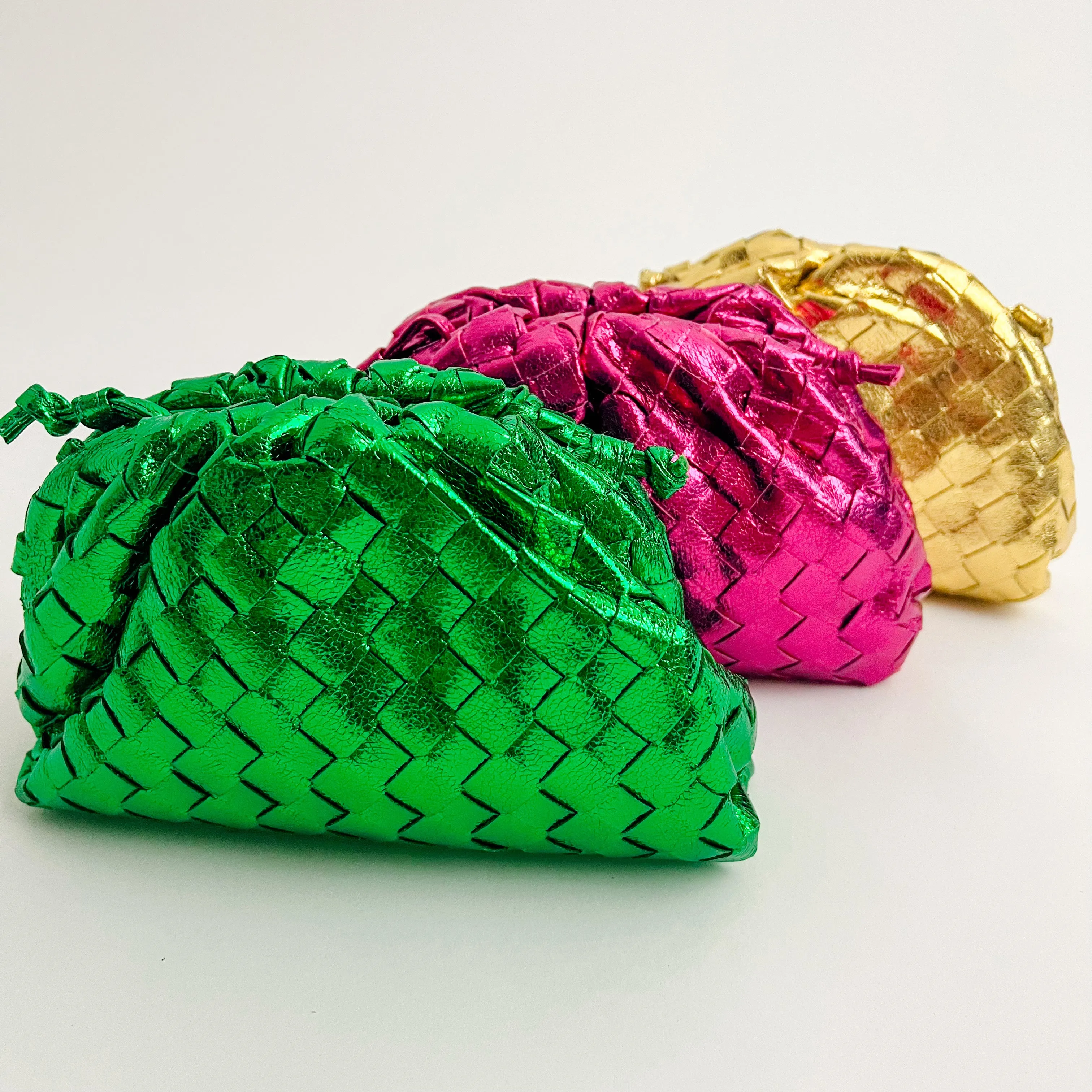 Metallic Quilted Mini Pouch sold by Mimosa