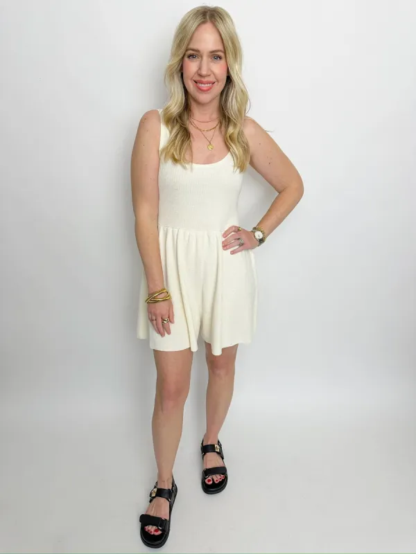 Romy Rib Knit Romper sold by Mimosa