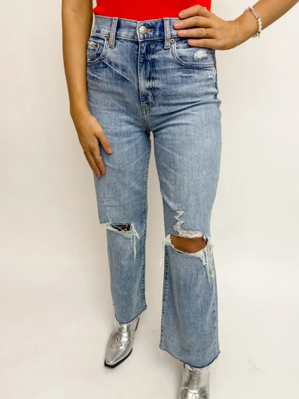 Pleaser Wide Leg Jean Make Out sold by Mimosa