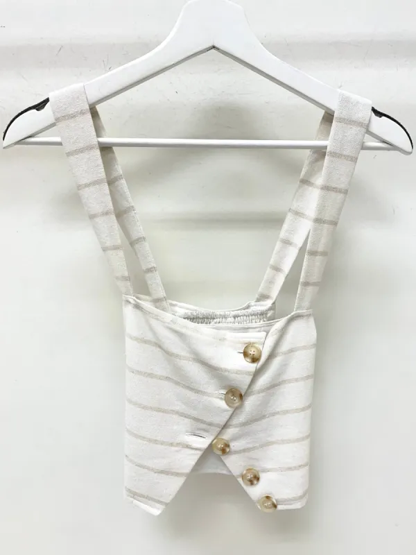 Emery Button Crop Cami sold by Mimosa