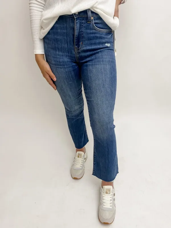 Shy Girl Crop Flare Rumors sold by Mimosa