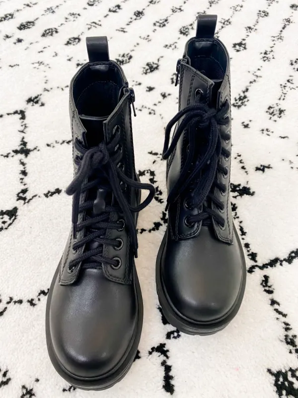 Firm Combat Boot sold by Mimosa