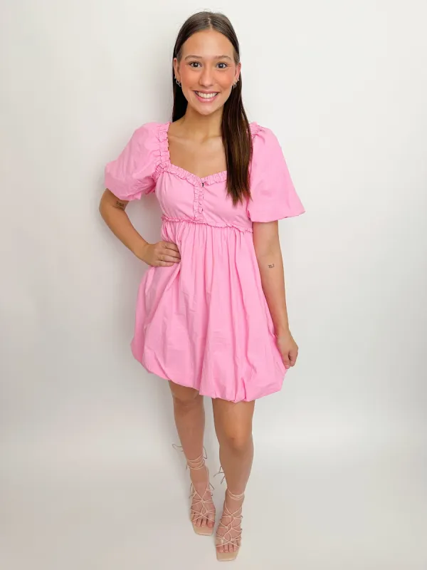 Ruffle Serenade Bubble Dress sold by Mimosa