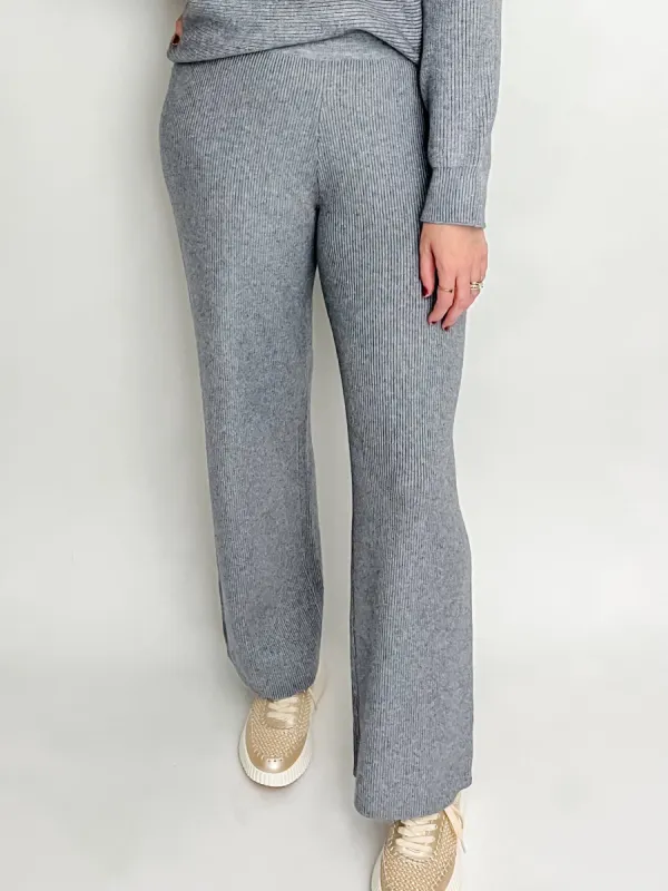 Loosen Up Ribbed Wide Leg Pant sold by Mimosa