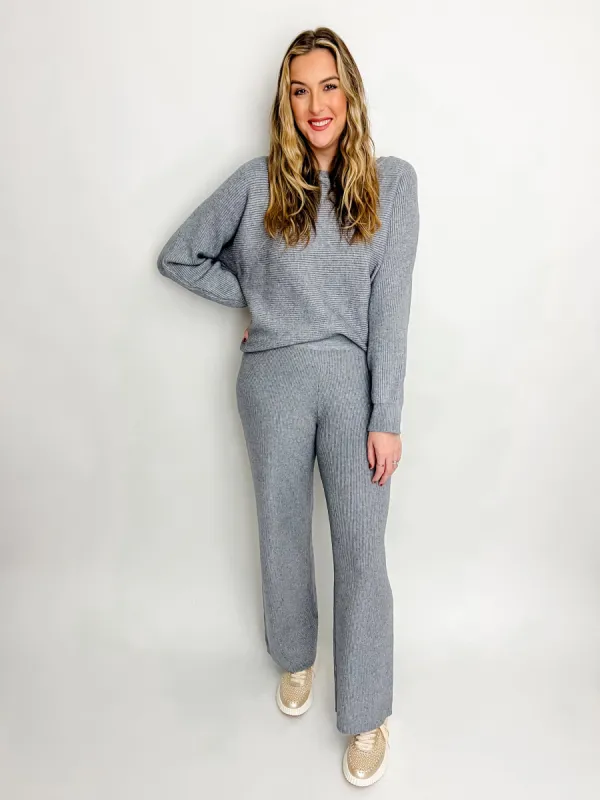 Loosen Up Ribbed Sweater made by Pinch