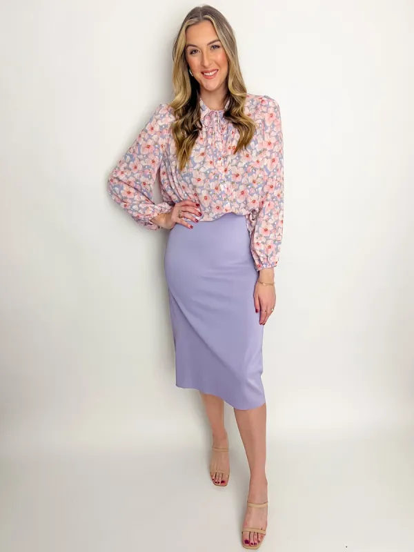 Whimsy Floral Button Up Blouse sold by Mimosa