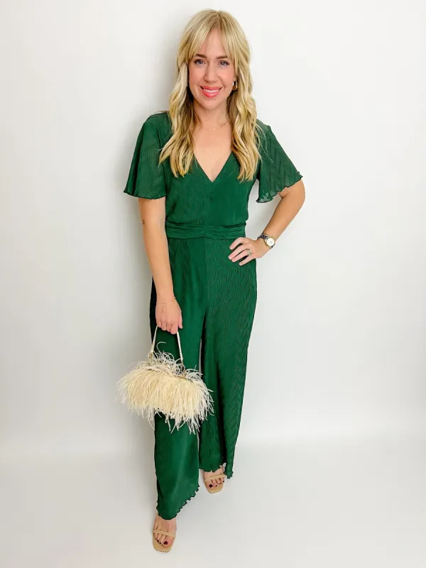 Wonderstruck V-Neck Jumpsuit sold by Mimosa