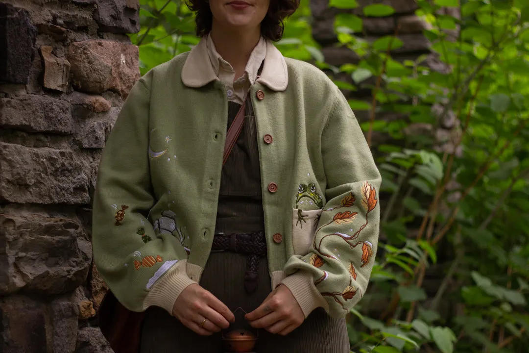 Little Brother // Embroidered Cardigan sold by Knock Thrice product image thumbnail 2