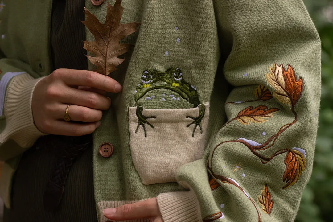 Little Brother // Embroidered Cardigan sold by Knock Thrice product image thumbnail 3