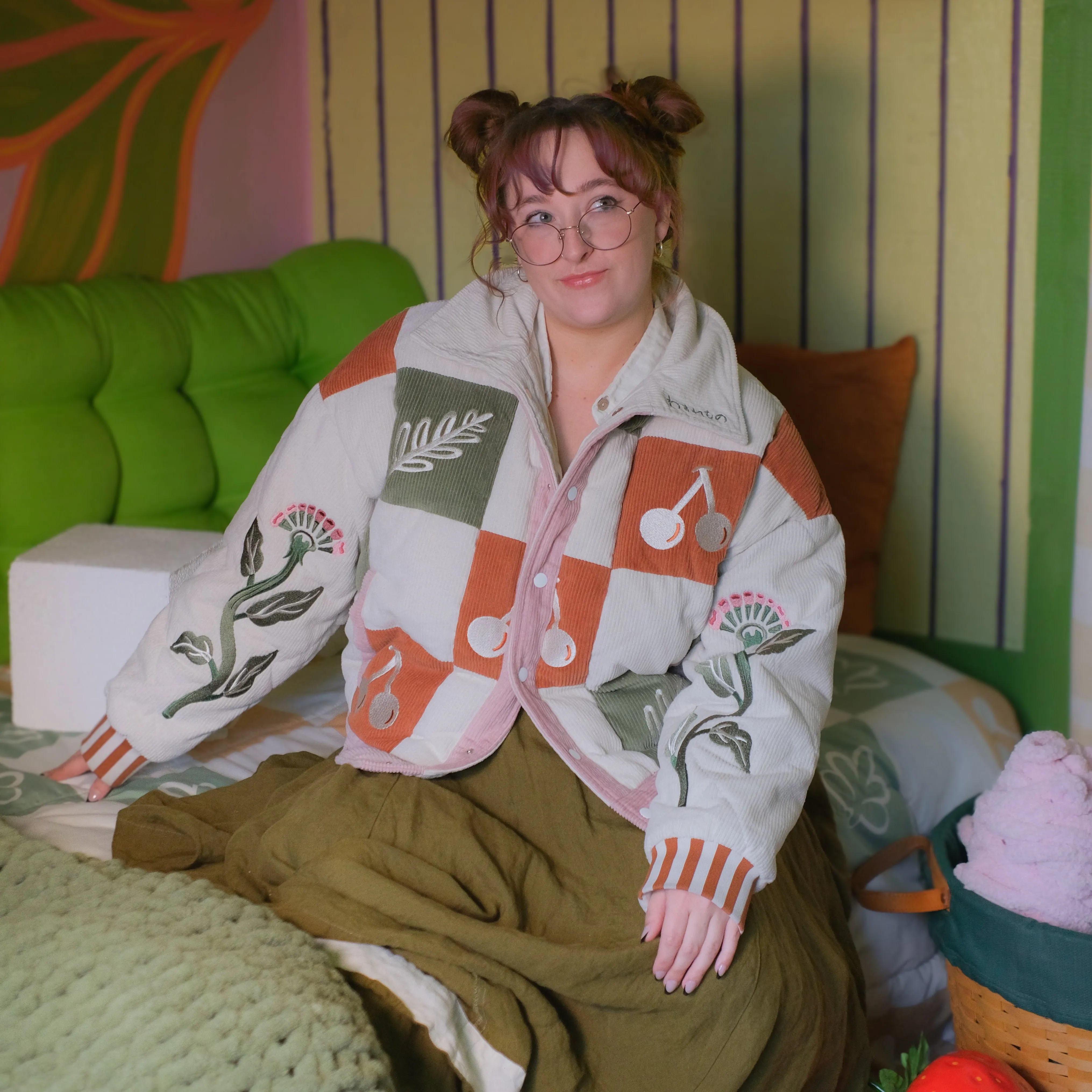 Thistledown Puffer Jacket sold by Knock Thrice