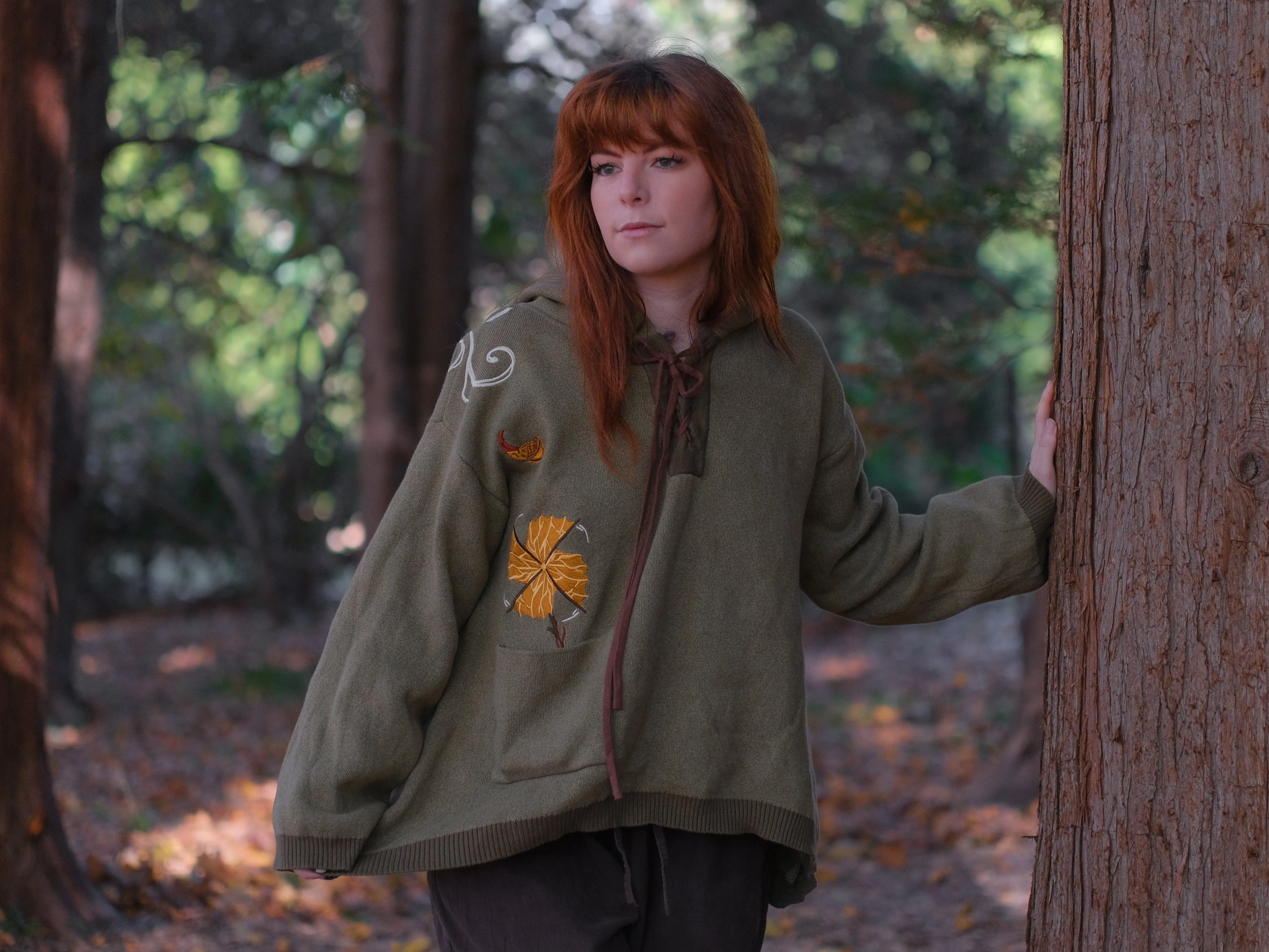 "You Found Me!"// Knit Hoodie sold by Knock Thrice product image thumbnail 3