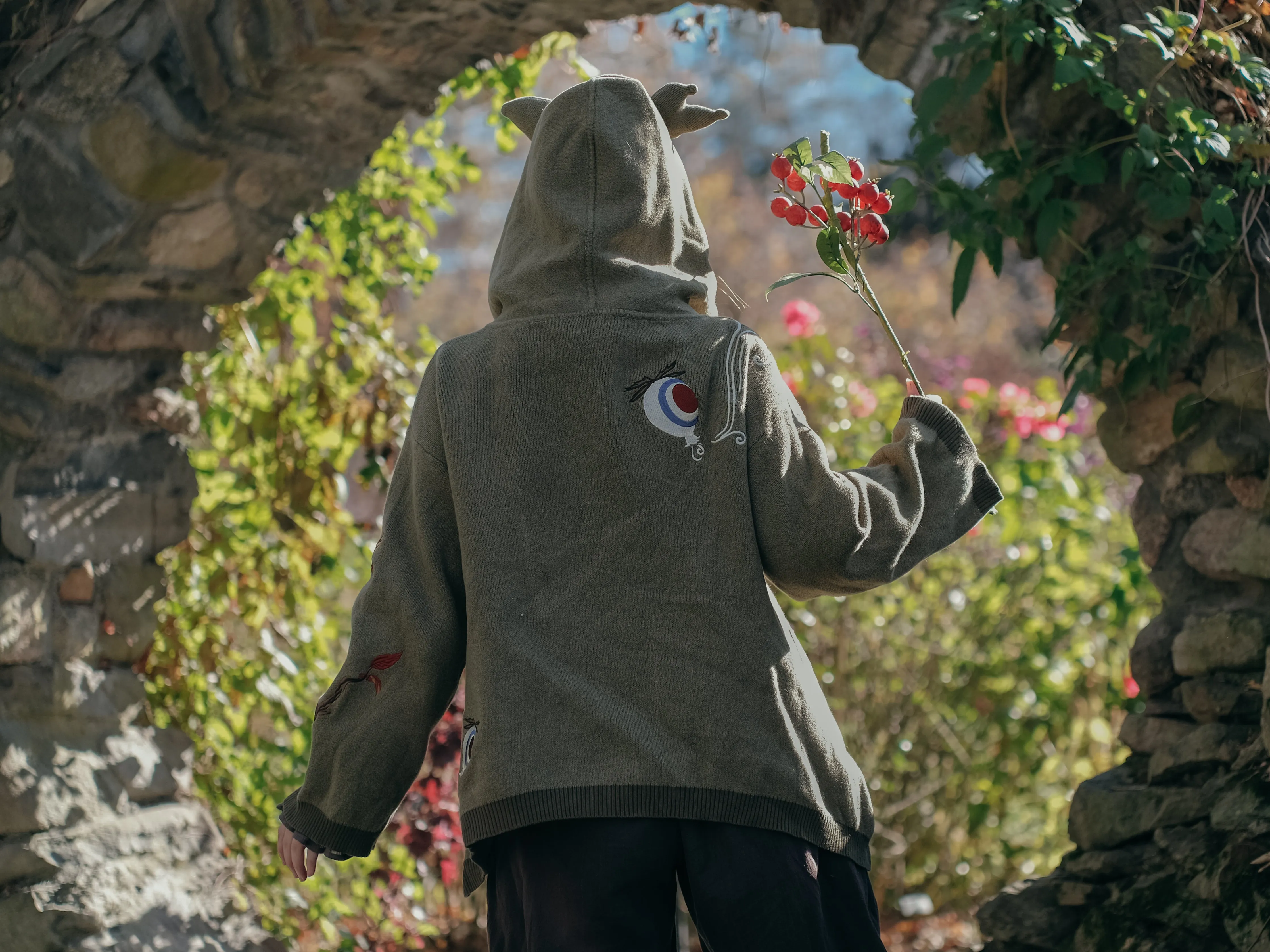 "You Found Me!"// Knit Hoodie sold by Knock Thrice product image thumbnail 2