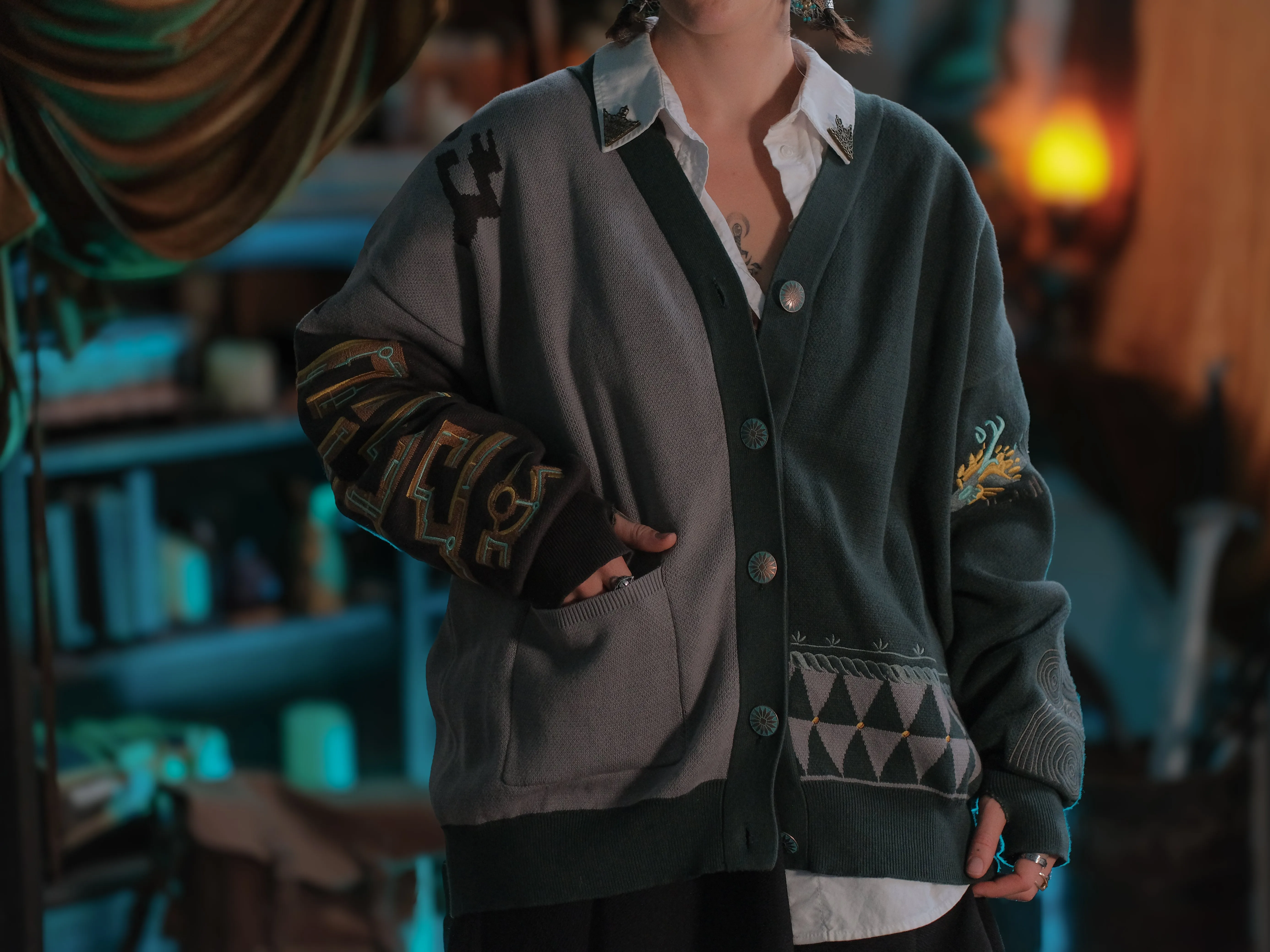 The Archaic Cardigan sold by Knock Thrice product image thumbnail 3