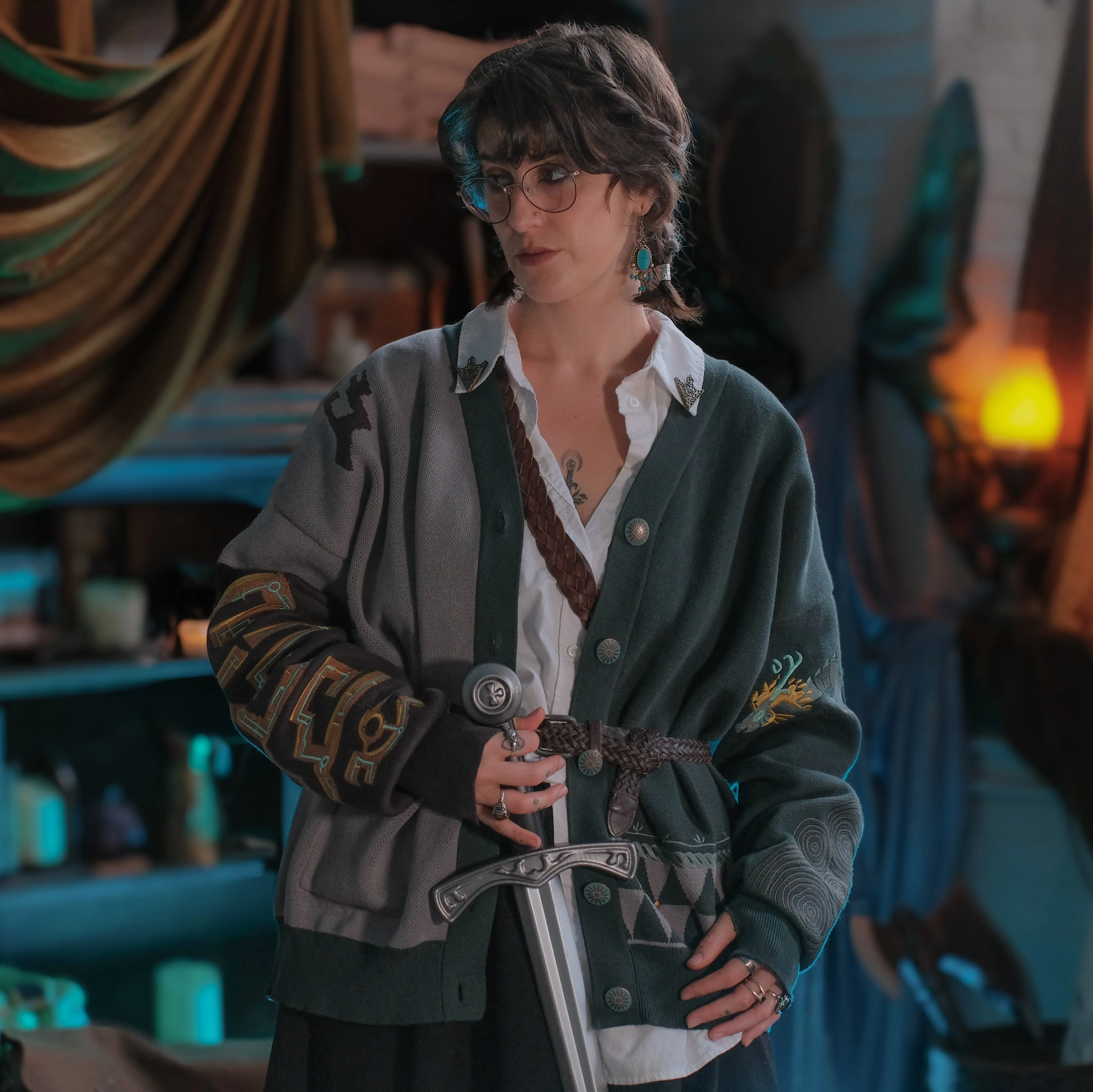 The Archaic Cardigan sold by Knock Thrice