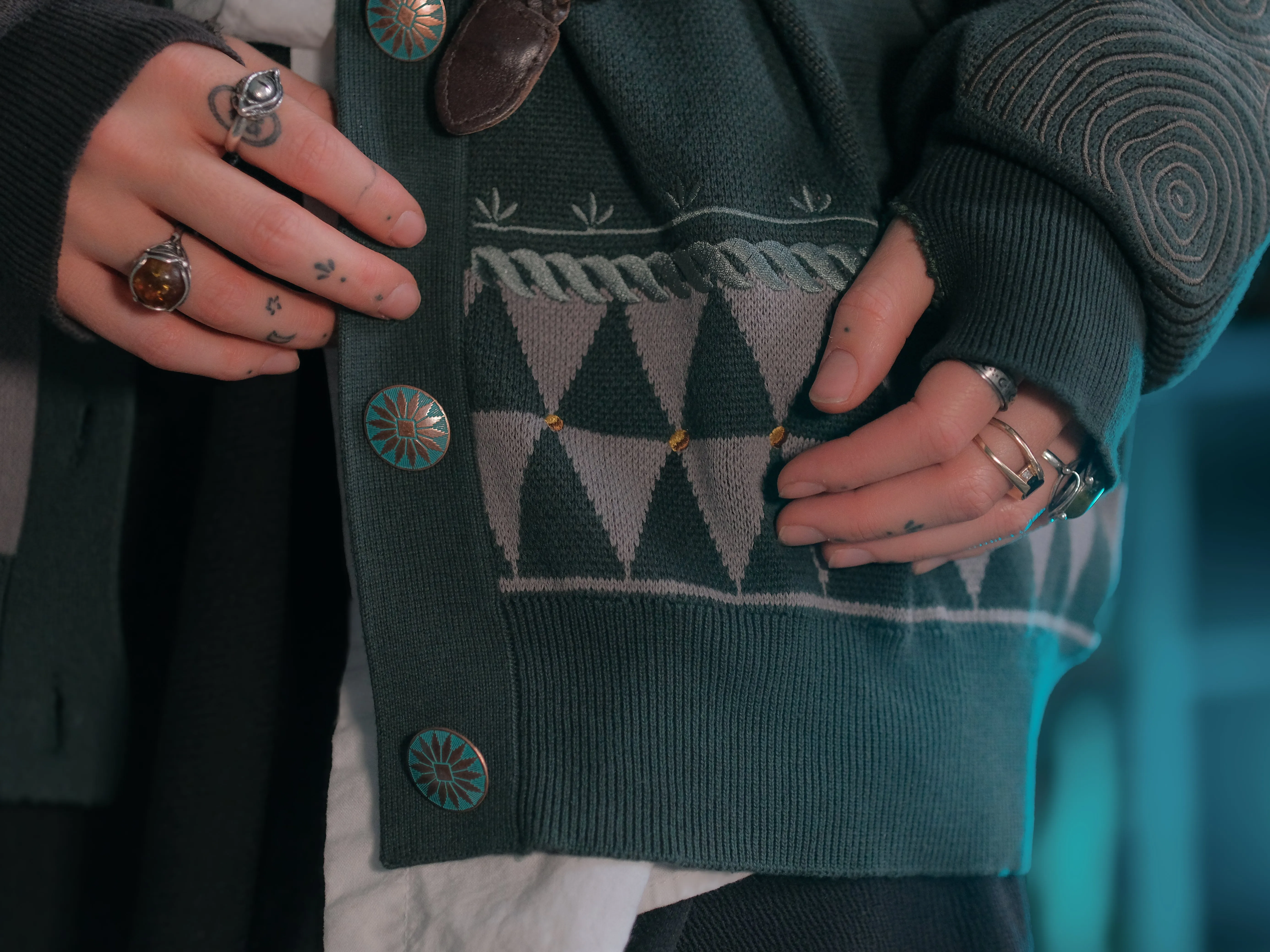 The Archaic Cardigan sold by Knock Thrice product image thumbnail 4