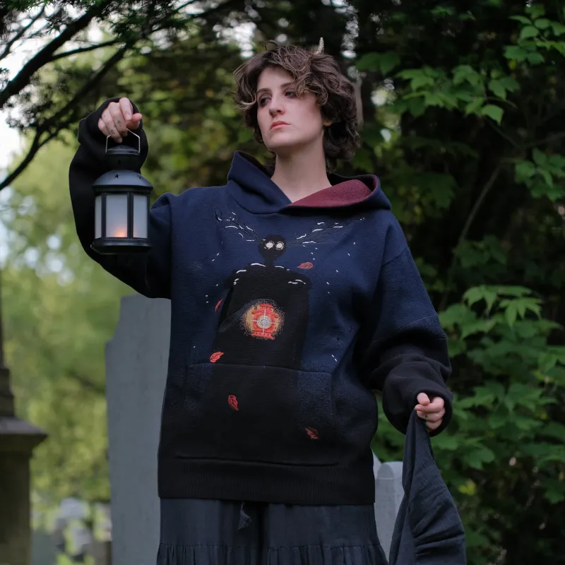 Better Beware // Embroidered Hoodie sold by Knock Thrice