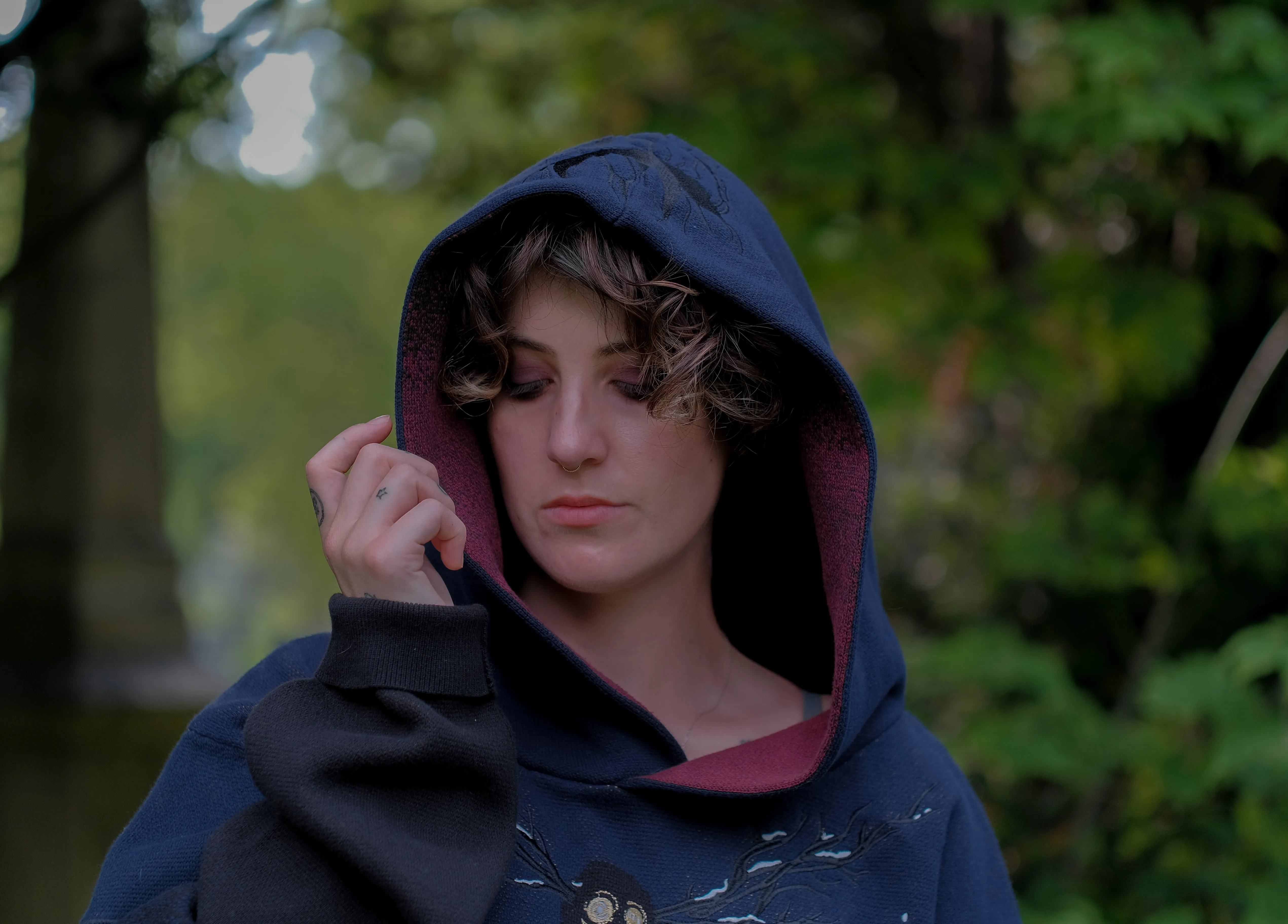 Better Beware // Embroidered Hoodie sold by Knock Thrice product image thumbnail 4