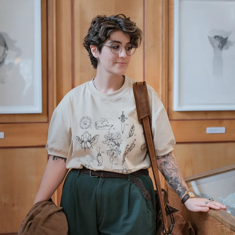 The Curio Cabinet Tee // Mid-Weight sold by Knock Thrice