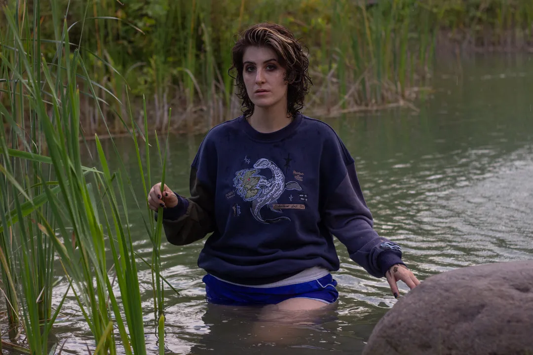 Nessie Crewneck // Cozy Cryptid Club sold by Knock Thrice product image thumbnail 3