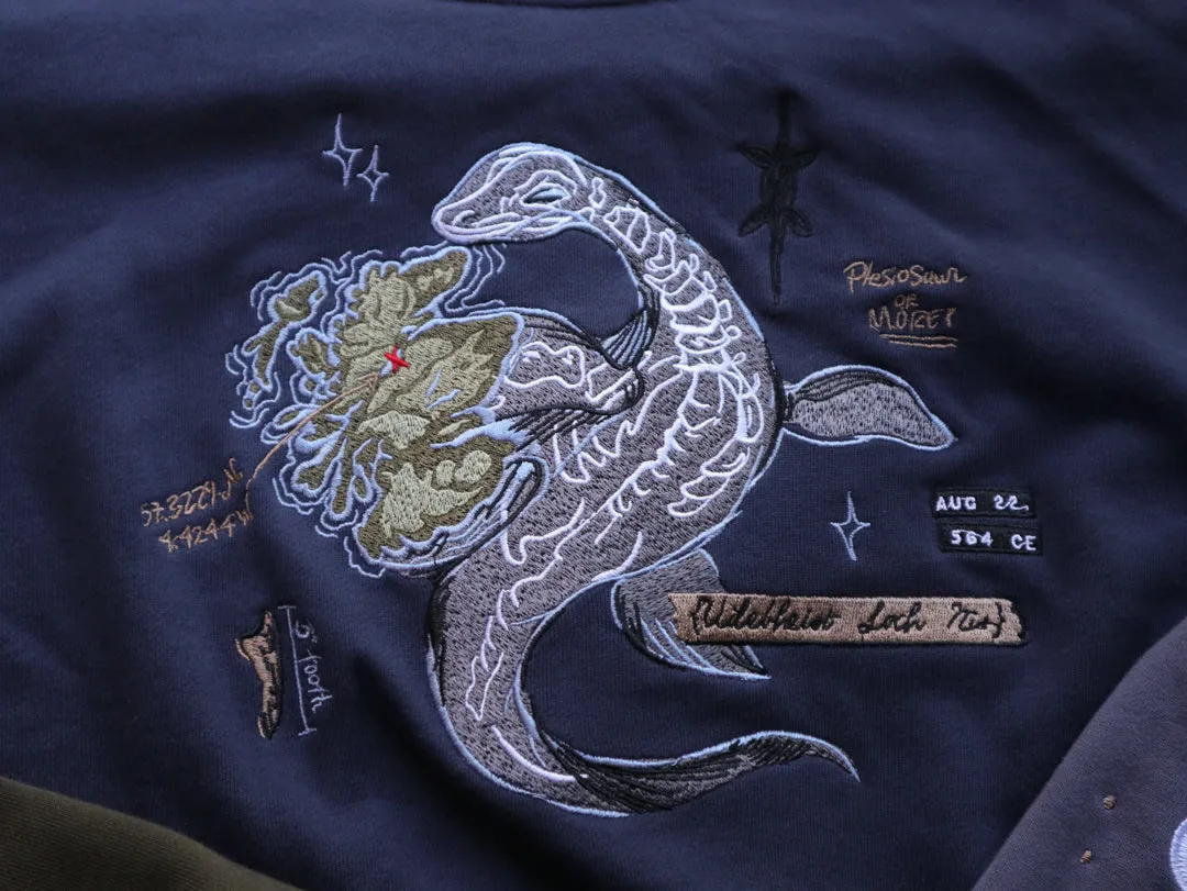 Nessie Crewneck // Cozy Cryptid Club sold by Knock Thrice product image thumbnail 2