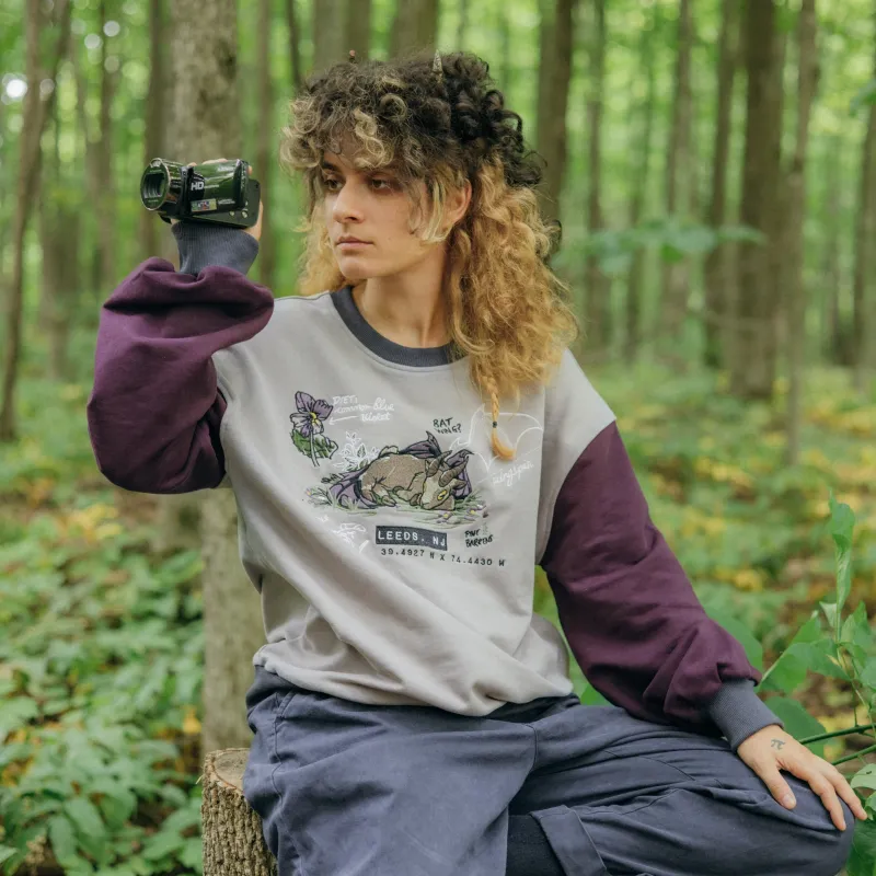 Jersey Devil Crewneck sold by Knock Thrice