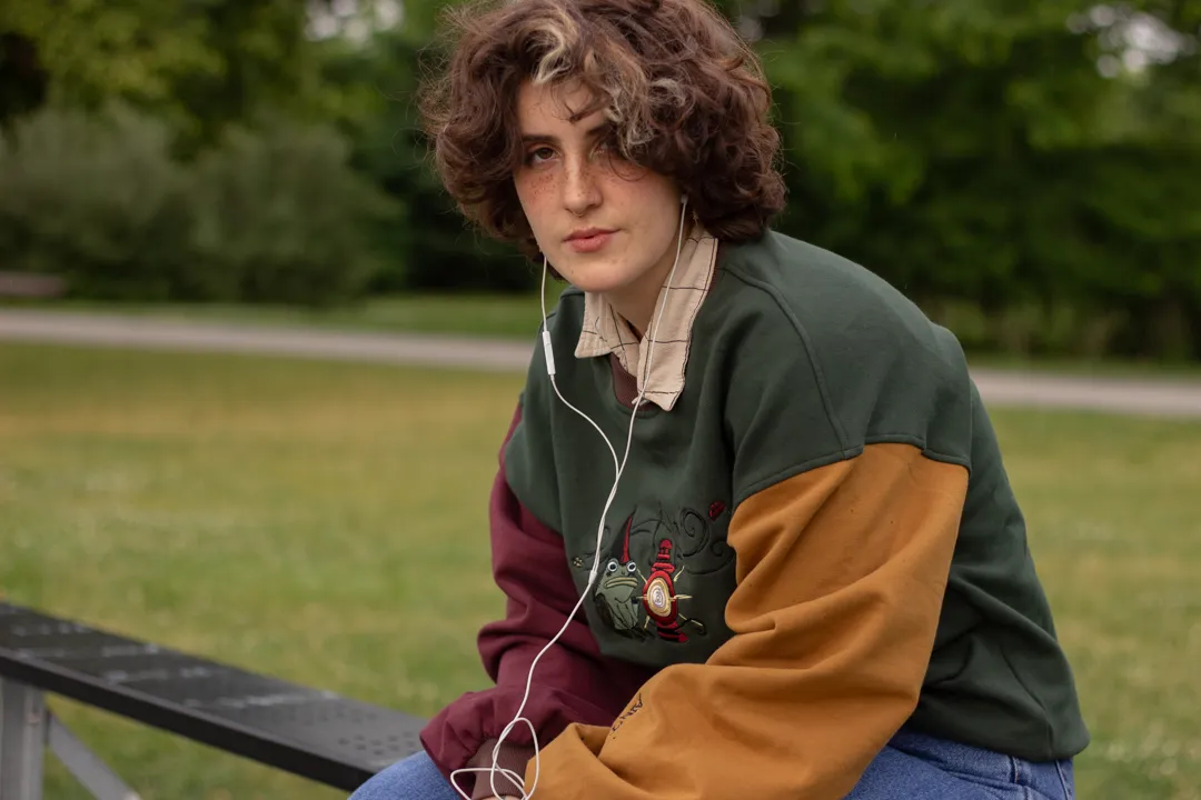 A Torch to Burn // Retro Forest Cotton Crewneck sold by Knock Thrice product image thumbnail 3