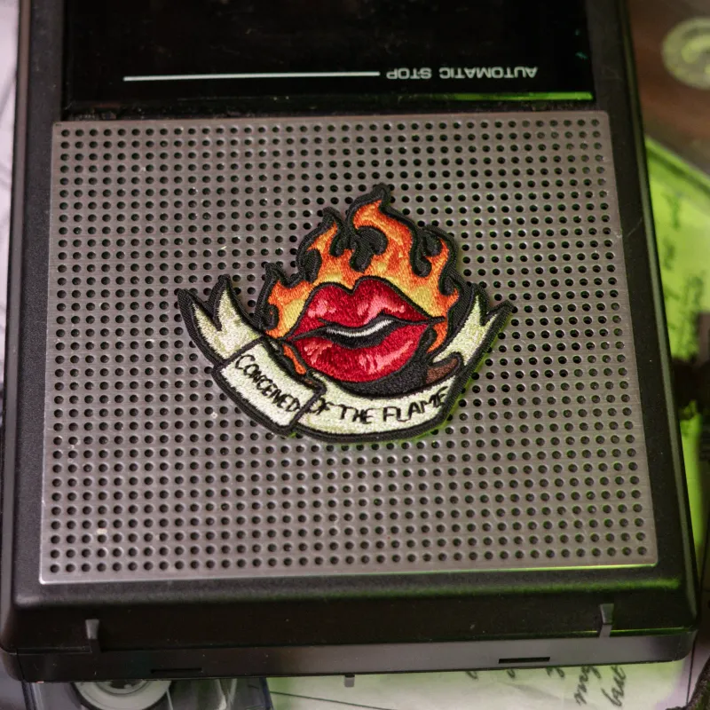 The Flame // Iron On Patch made by Knock Thrice