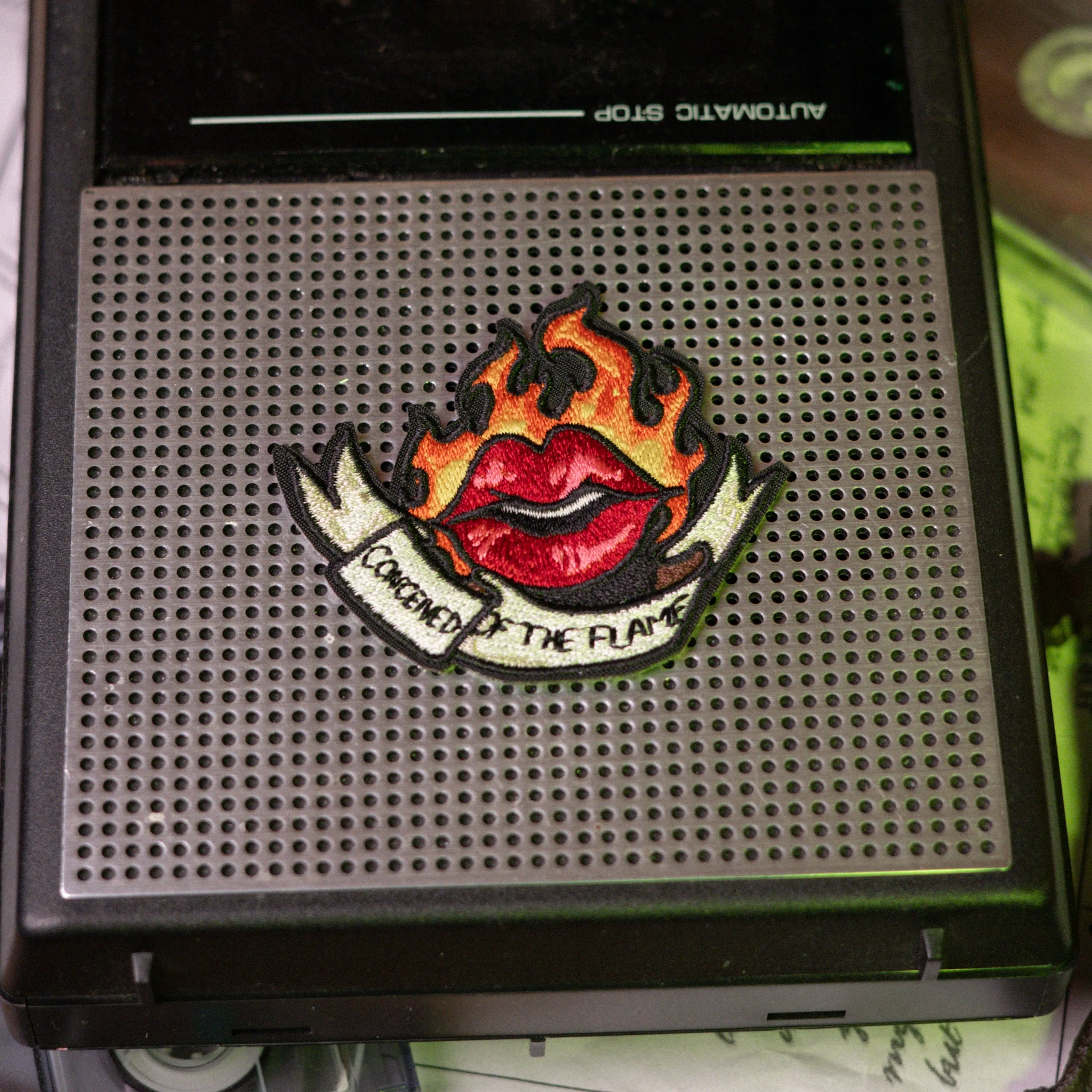 The Flame // Iron On Patch sold by Knock Thrice