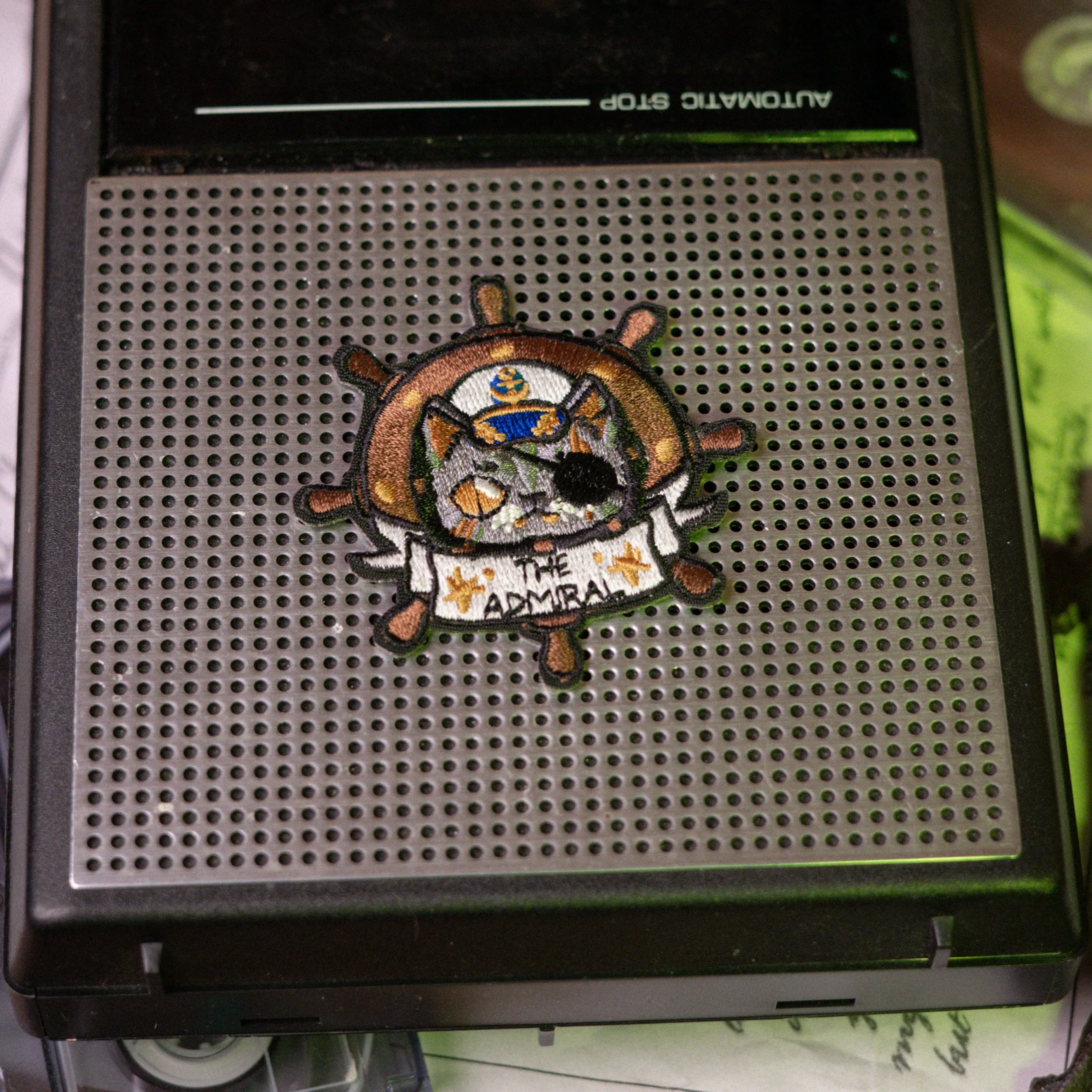 The Admiral // Iron On Patch sold by Knock Thrice