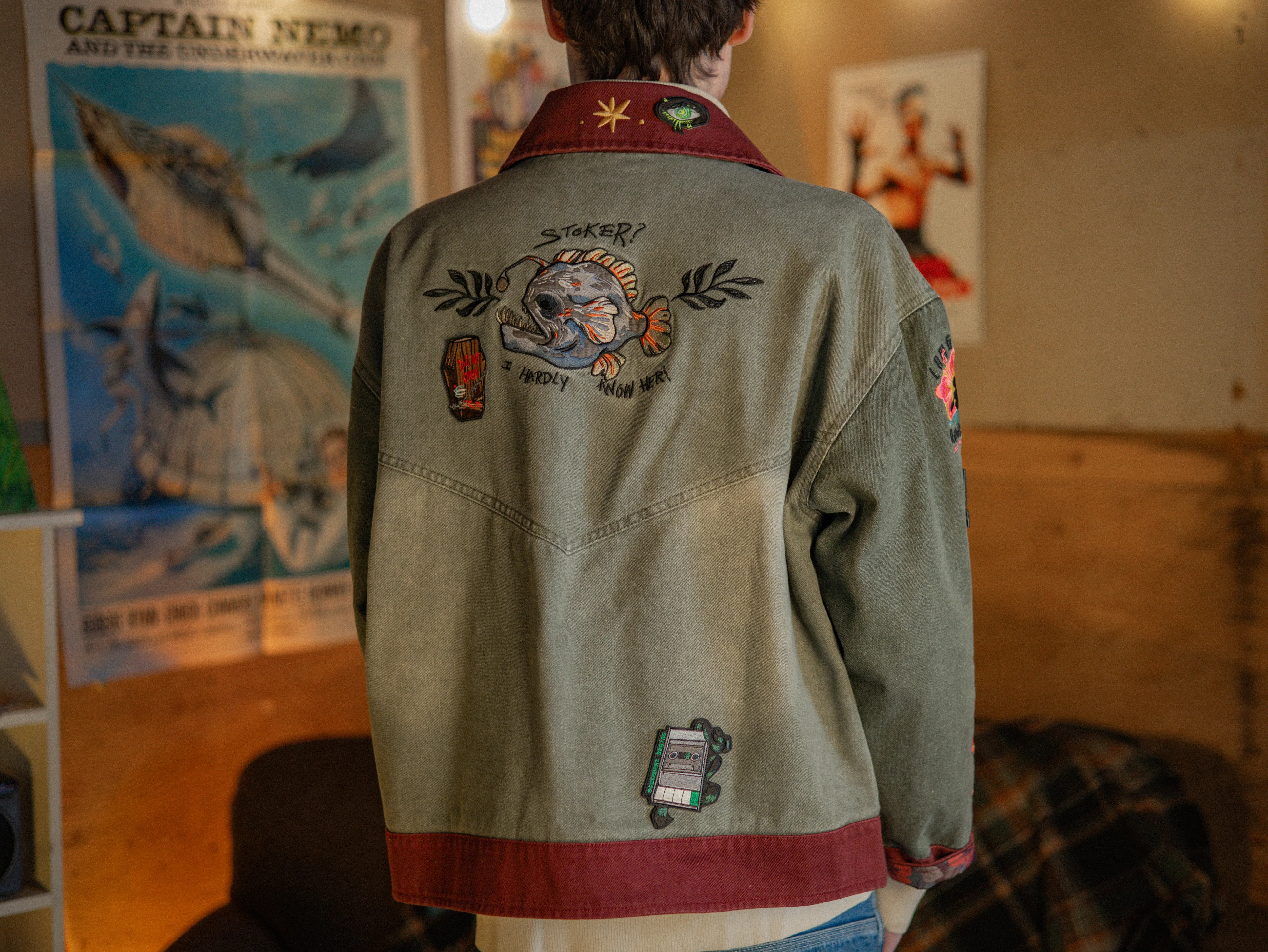 Do Not Open // Iron On Patch sold by Knock Thrice product image thumbnail 2