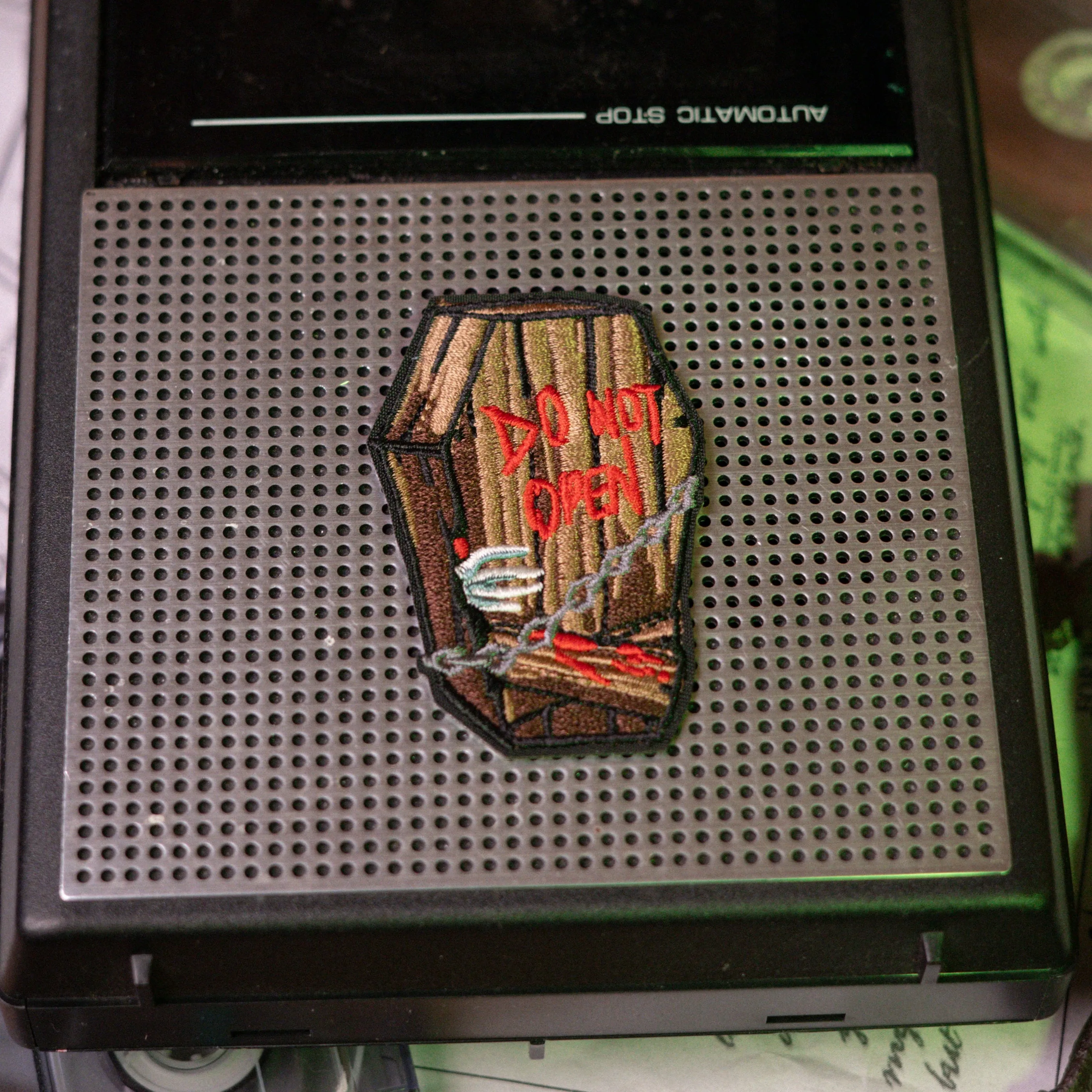 Do Not Open // Iron On Patch sold by Knock Thrice