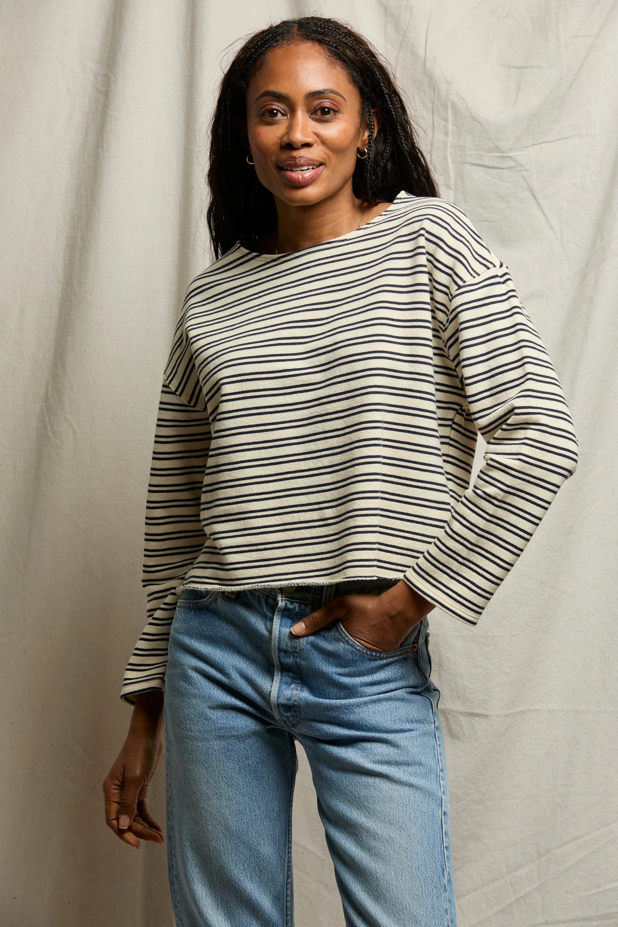 briana stripe sold by Perfectwhitetee