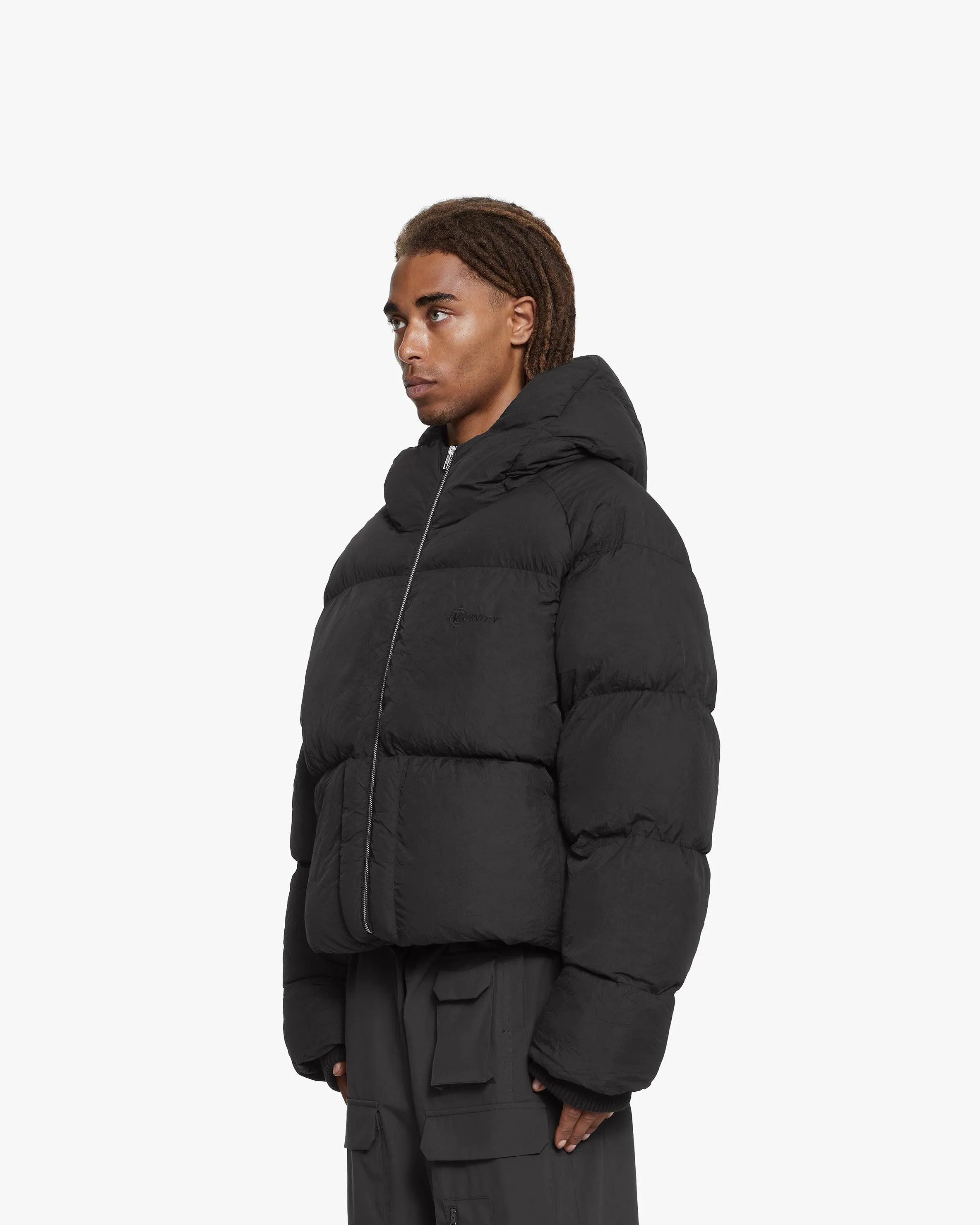 PUFFER JACKET BLACK sold by vicinity product image thumbnail 4