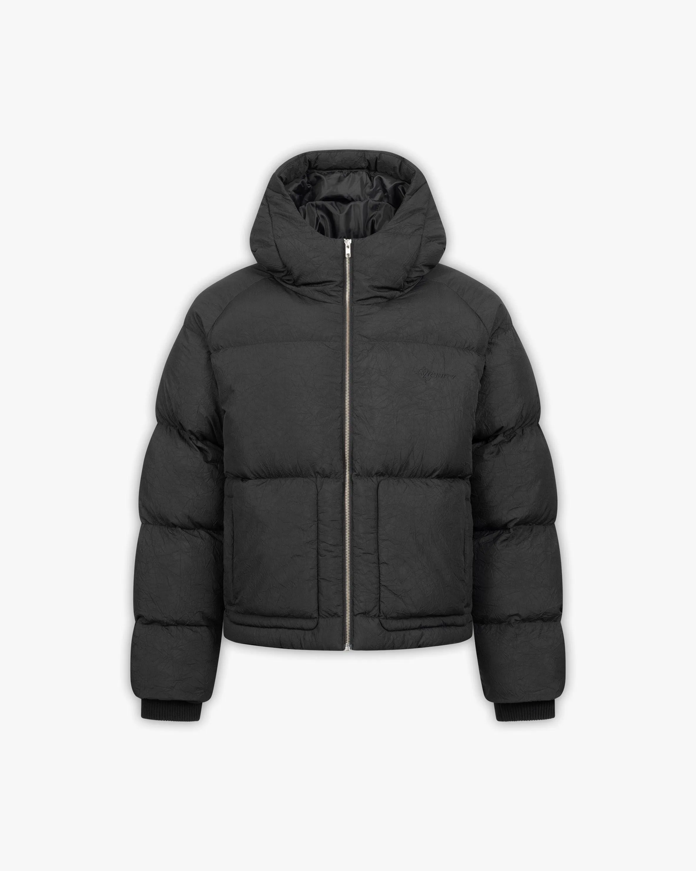 PUFFER JACKET BLACK sold by vicinity